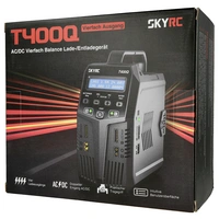 SKYRC T400Q AC/DC Modellbau-Ladegerät 12A Blei, LiFePO, LiHV, LiIon, LiPo, NiCd, NiMH SKYRC T400Q AC/DC Modellbau-Ladegerät 12A Blei, LiFePO, LiHV, LiIon, LiPo, NiCd, NiMH