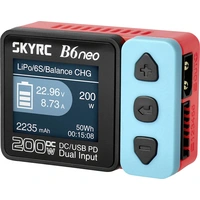 SKYRC B6neo Modellbau-Ladegerät 10A Blei, LiFePO, LiHV, LiIon, LiPo, NiCd, NiMH SKYRC B6neo Modellbau-Ladegerät 10A Blei, LiFePO, LiHV, LiIon, LiPo, NiCd, NiMH