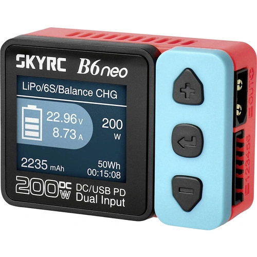 SKYRC B6neo Modellbau-Ladegerät 10A Blei, LiFePO, LiHV, LiIon, LiPo, NiCd, NiMH SKYRC B6neo Modellbau-Ladegerät 10A Blei, LiFePO, LiHV, LiIon, LiPo, NiCd, NiMH