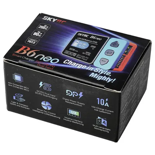 SKYRC B6neo Modellbau-Ladegerät 10A Blei, LiFePO, LiHV, LiIon, LiPo, NiCd, NiMH SKYRC B6neo Modellbau-Ladegerät 10A Blei, LiFePO, LiHV, LiIon, LiPo, NiCd, NiMH