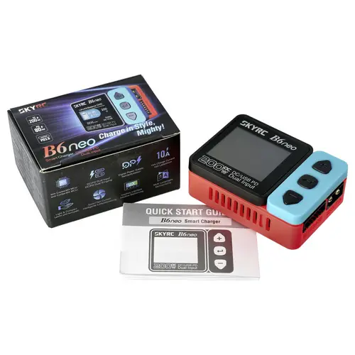 SKYRC B6neo Modellbau-Ladegerät 10A Blei, LiFePO, LiHV, LiIon, LiPo, NiCd, NiMH SKYRC B6neo Modellbau-Ladegerät 10A Blei, LiFePO, LiHV, LiIon, LiPo, NiCd, NiMH