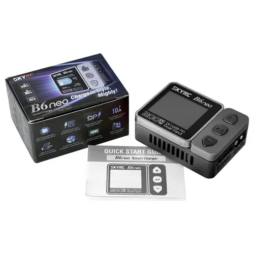 SKYRC B6neo Modellbau-Ladegerät 10A Blei, LiFePO, LiHV, LiIon, LiPo, NiCd, NiMH SKYRC B6neo Modellbau-Ladegerät 10A Blei, LiFePO, LiHV, LiIon, LiPo, NiCd, NiMH