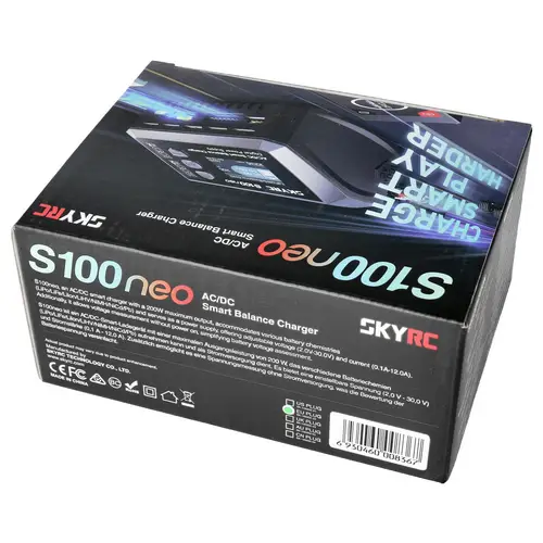 SKYRC S100 Neo Modellbau-Ladegerät 12A Blei, LiFePO, LiHV, LiIon, LiPo, NiCd, NiMH SKYRC S100 Neo Modellbau-Ladegerät 12A Blei, LiFePO, LiHV, LiIon, LiPo, NiCd, NiMH