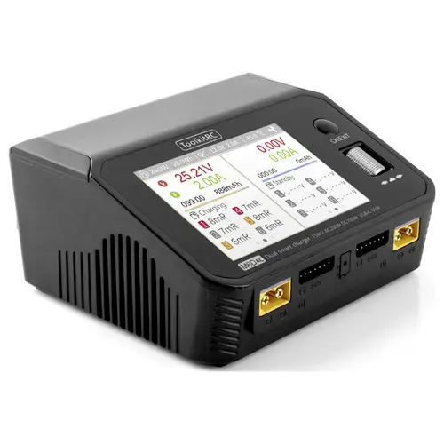 Toolkit RC M6DAC Modellbau-Ladegerät 25A LiPo, LiFePO, LiIon, LiHV, Blei, NiCd, NiMH Toolkit RC M6DAC Modellbau-Ladegerät 25A LiPo, LiFePO, LiIon, LiHV, Blei, NiCd, NiMH