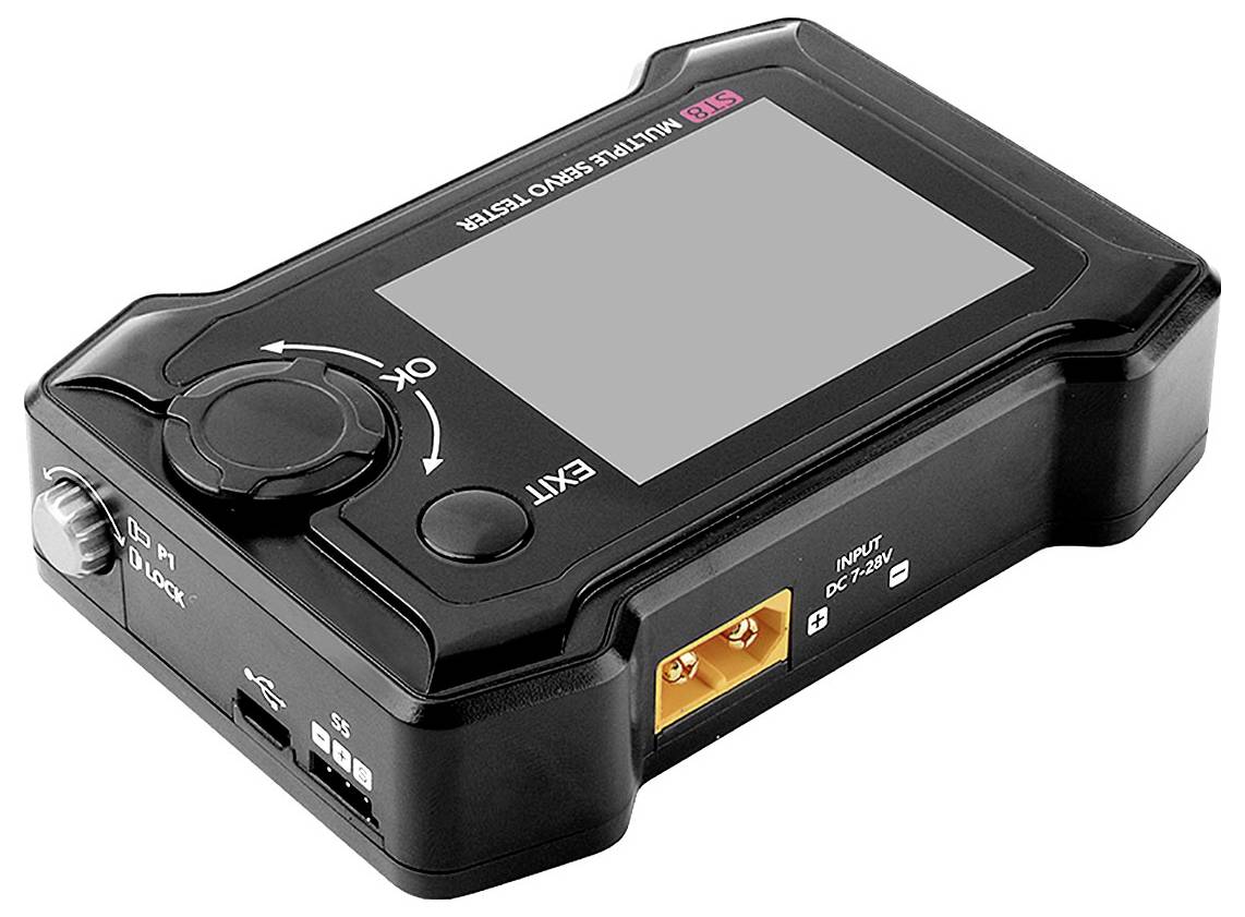 Toolkit RC ST8 Servo-Tester (L x B x H) 99 x 68 x 26mm 1St.