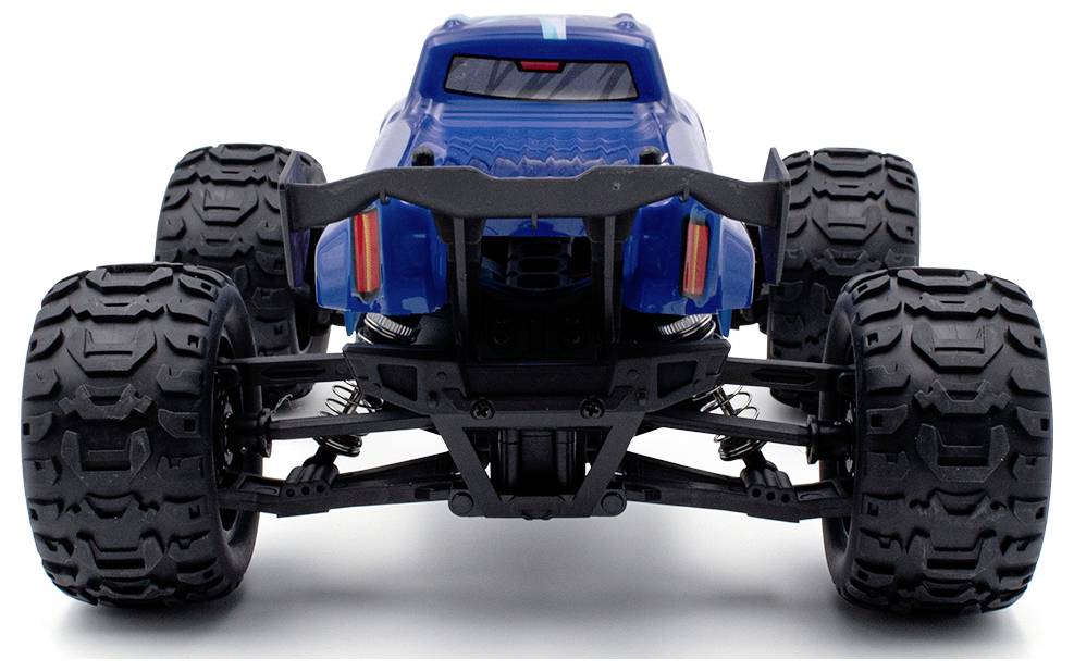 MODSTER XGT blau Blau Brushed 1:16 RC Modellauto Elektro Monstertruck Allradantrieb (4WD) RtR 2,4GHz inkl. Akku und Ladekabel