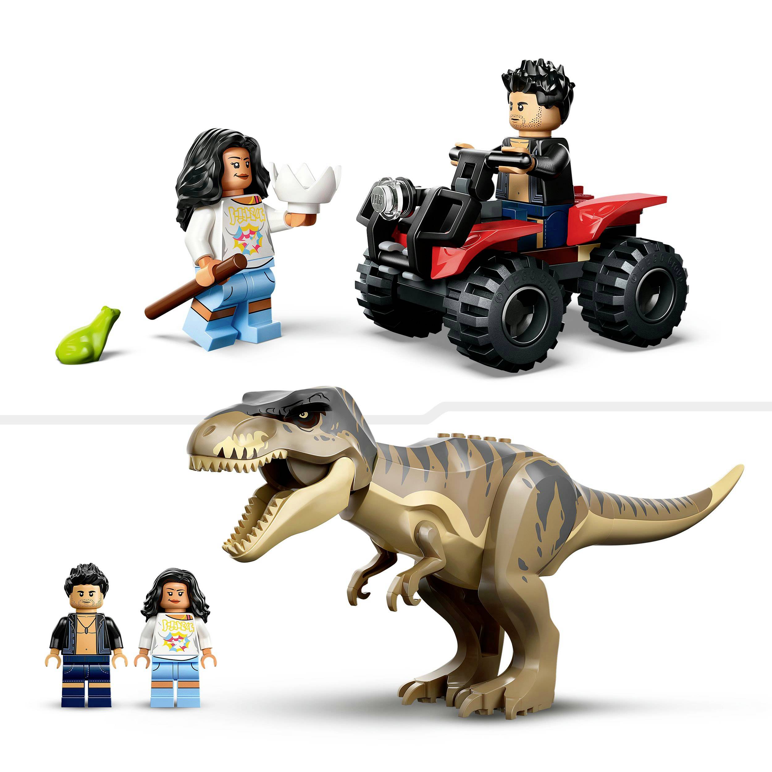 76975 LEGO® JURASSIC WORLD™ Flucht vor dem T.Rex