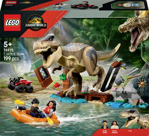 76975 LEGO® JURASSIC WORLD™ Flucht vor dem T.Rex