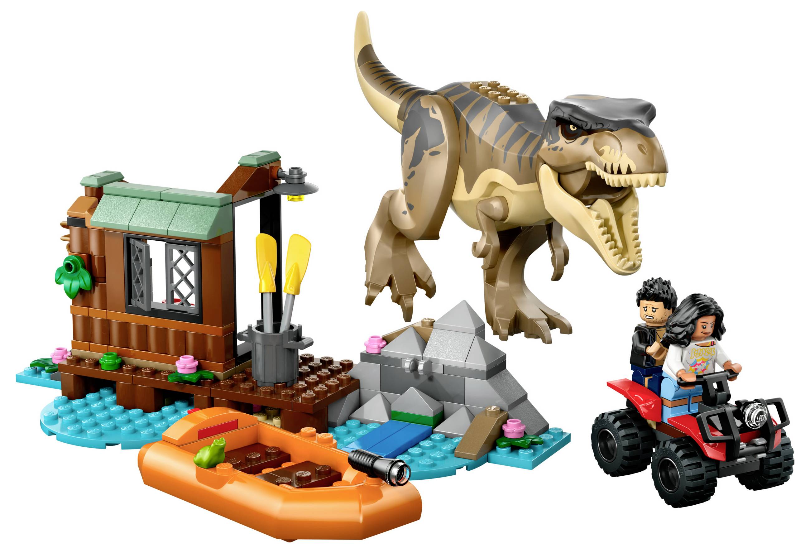 76975 LEGO® JURASSIC WORLD™ Flucht vor dem T.Rex