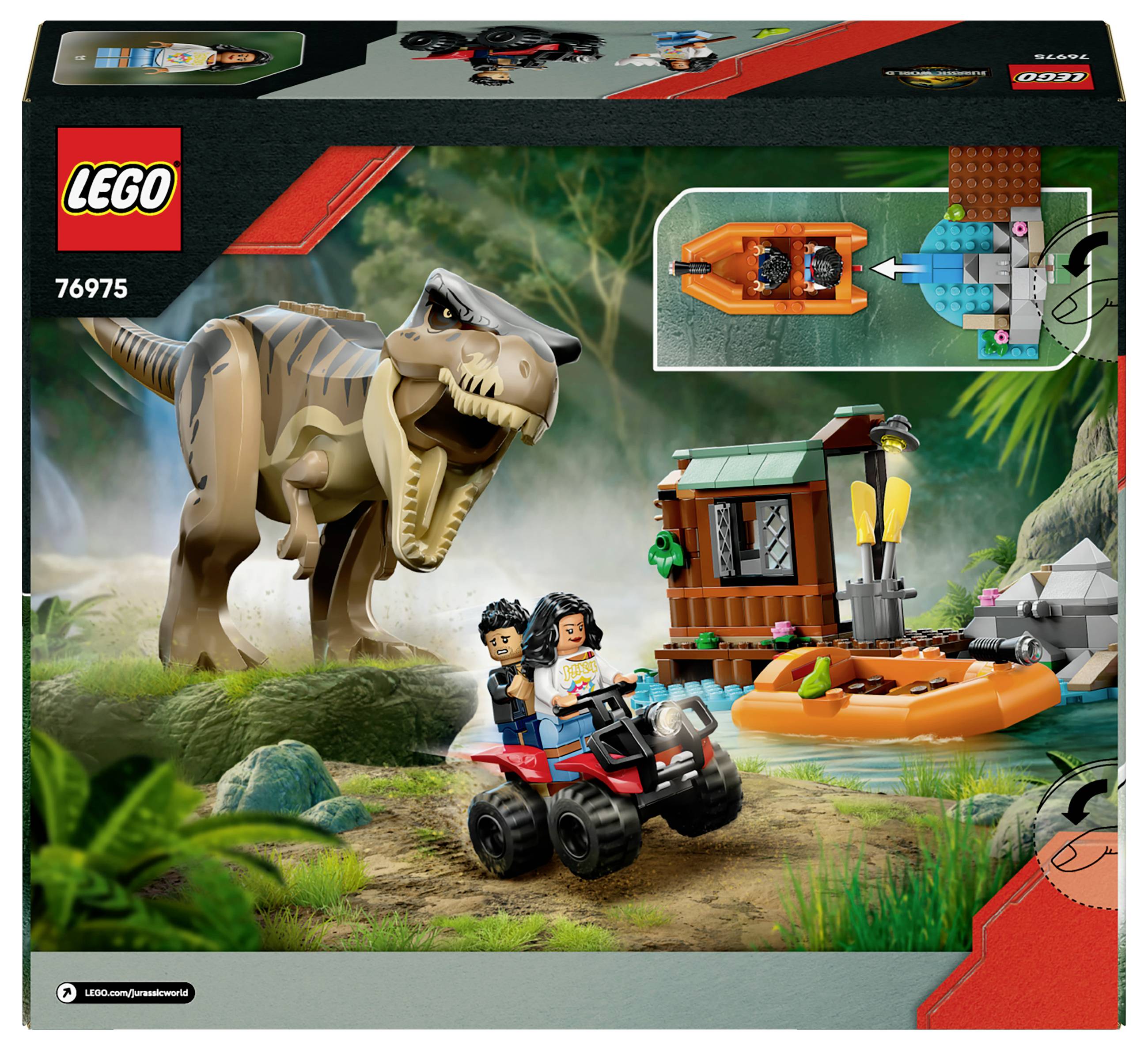 76975 LEGO® JURASSIC WORLD™ Flucht vor dem T.Rex