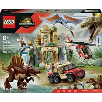 76976 LEGO® JURASSIC WORLD™ Spinosaurier & Quetzalcoatlus: Hubschrauber-Einsatz 76976 LEGO® JURASSIC WORLD™ Spinosaurier & Quetzalcoatlus: Hubschrauber-Einsatz
