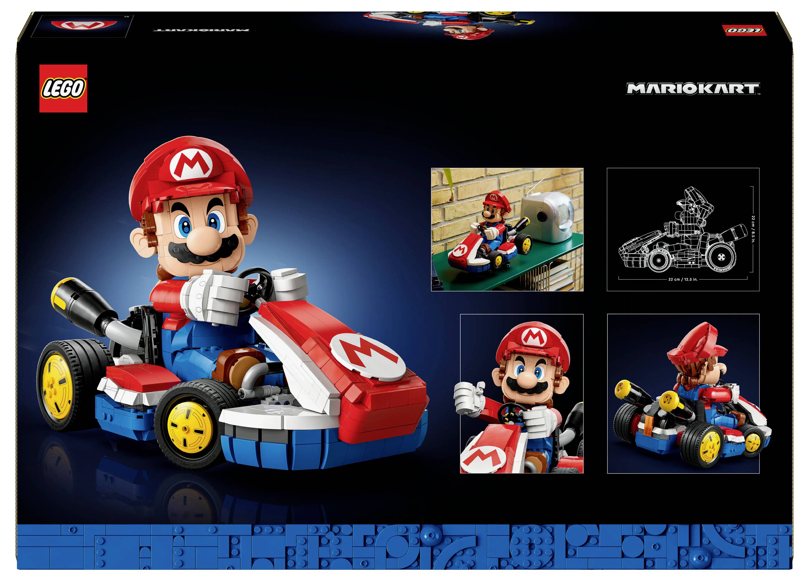 72037 LEGO® Super Mario™ Mario Kart: Mario & Standard-Kart