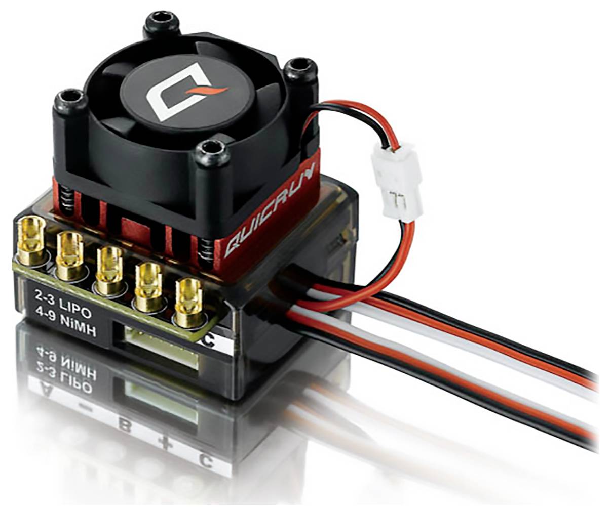 Hobbywing QuicRun 10BL60 60A Automodell Brushless Fahrtregler Belastbarkeit (max. A): 360A