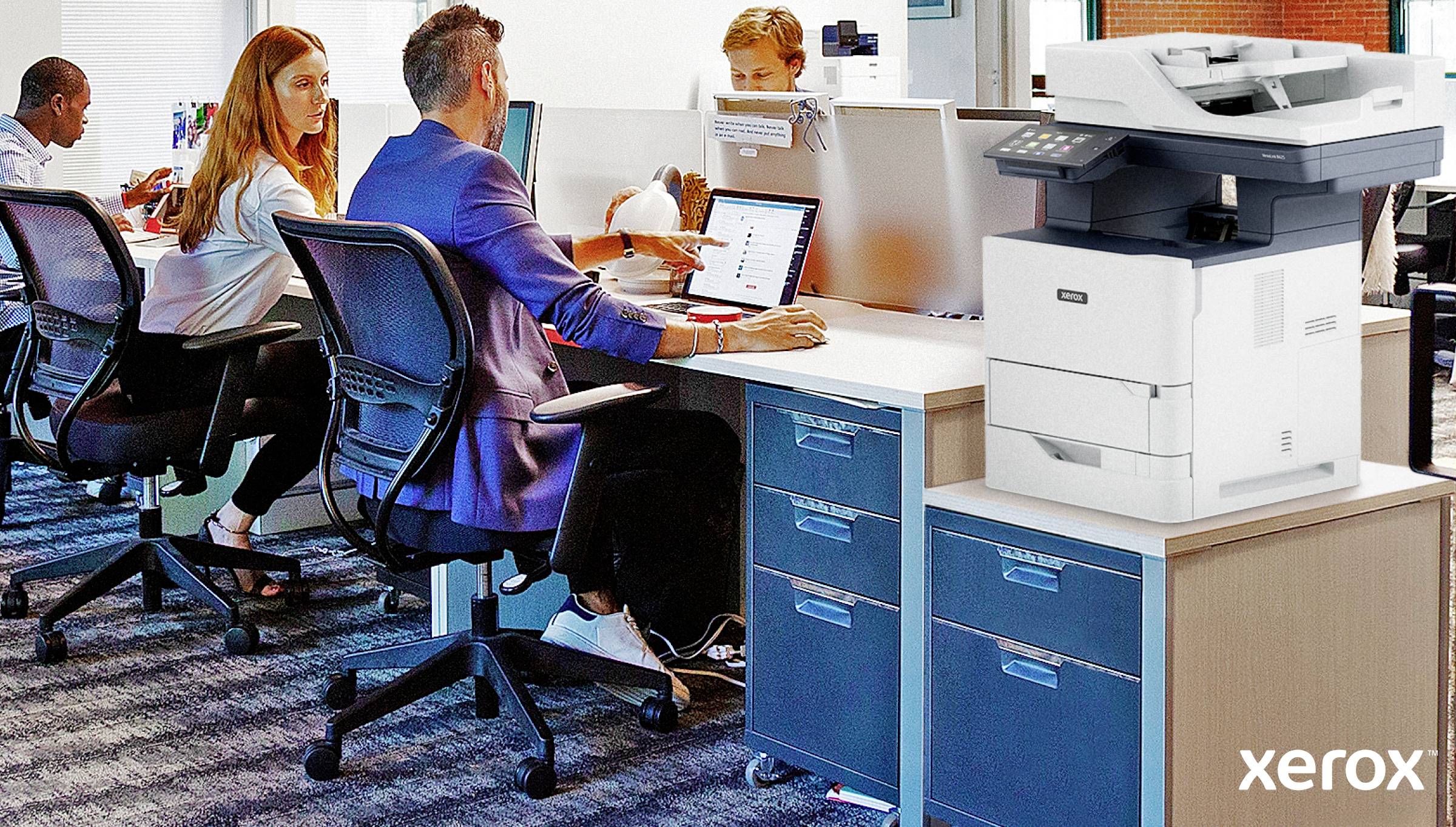 Xerox VersaLink B625V/DN Multifunktionsdrucker Laser Farbe A4 Drucker, Scanner, Kopierer, Fax LAN, Duplex, WLAN, USB