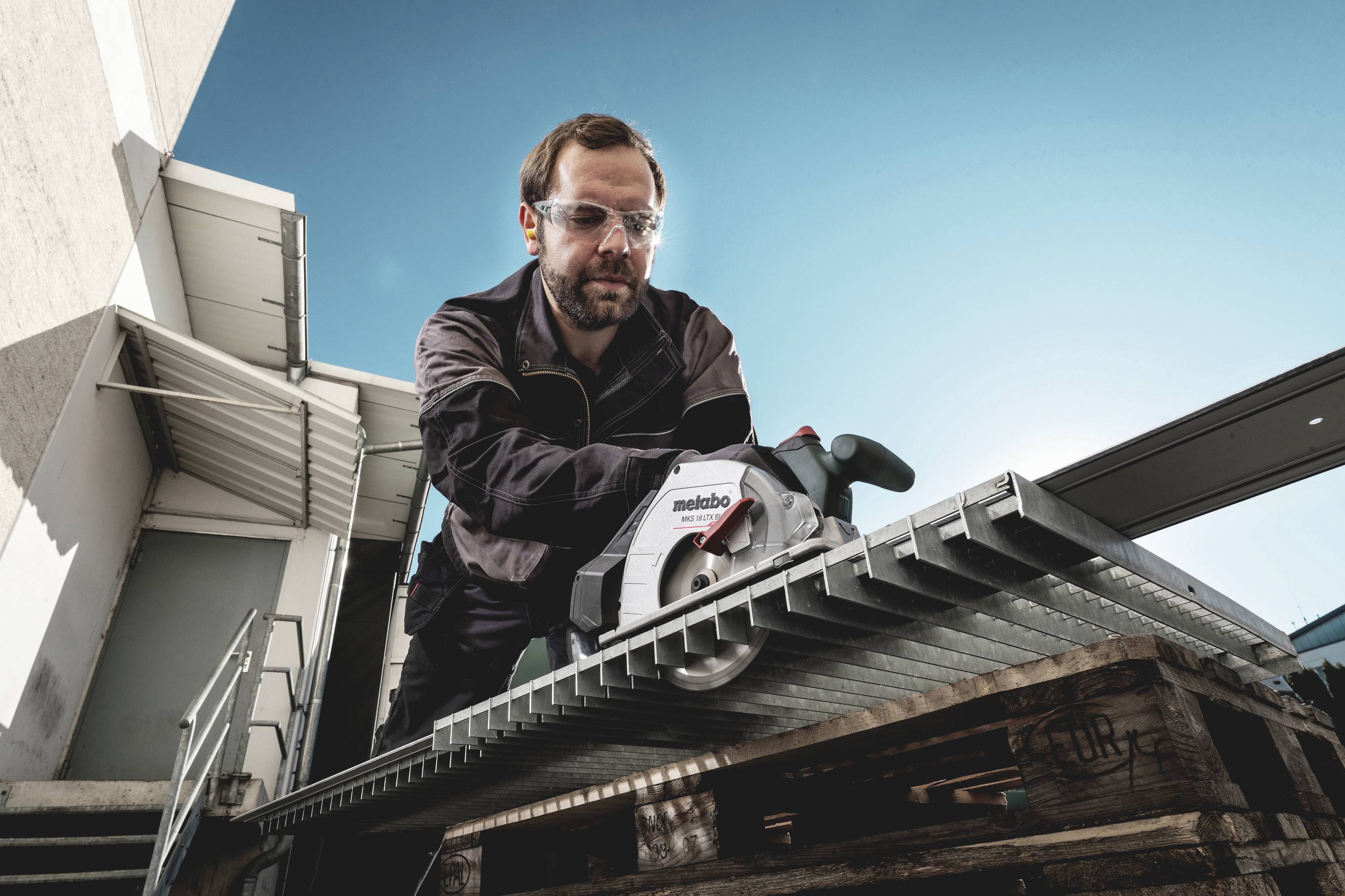 Metabo MKS 18 LTX BL 58 Akku-Handkreissäge Schnitttiefe max. (90°) 58mm