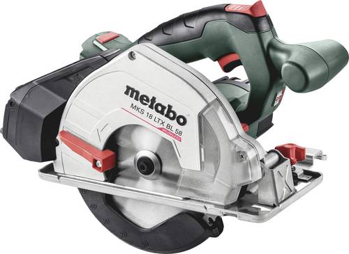 Metabo MKS 18 LTX BL 58 Akku-Handkreissäge Schnitttiefe max. (90°) 58 mm