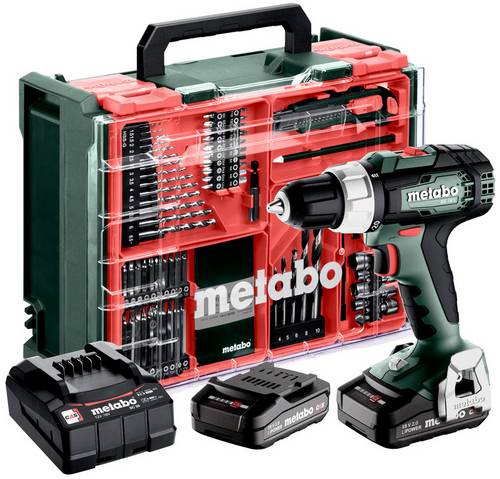 Metabo BS 18L Set 614051710 Akku-Bohrschrauber 18V 2Ah Li-Ion bü