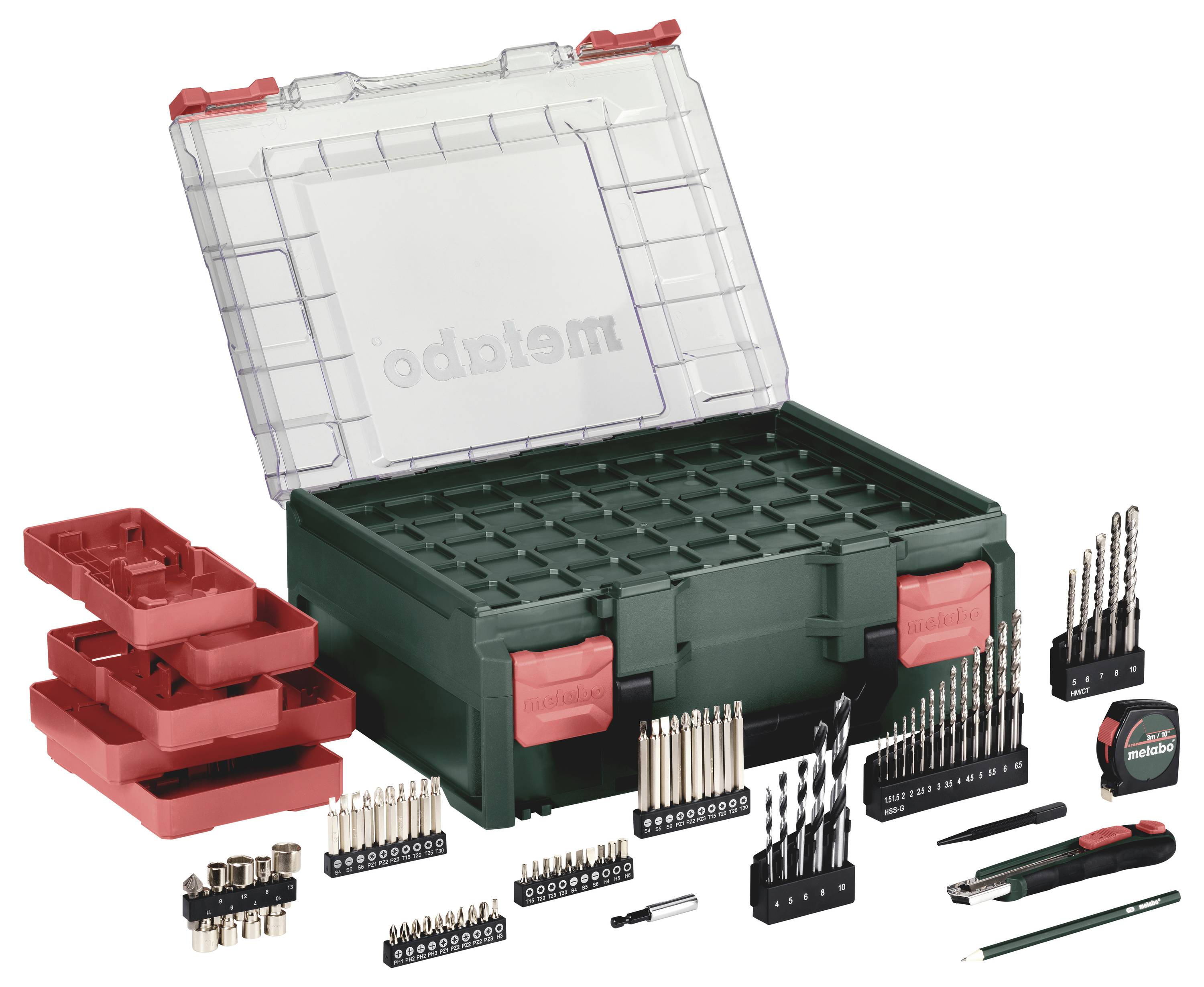 Metabo SB 18L Set 614053710 Akku-Schlagschrauber 60 Nm 18V Anzahl mitgelieferte Akkus 2 2Ah Li-Ion bürstenlos, inkl. Koffer, inkl