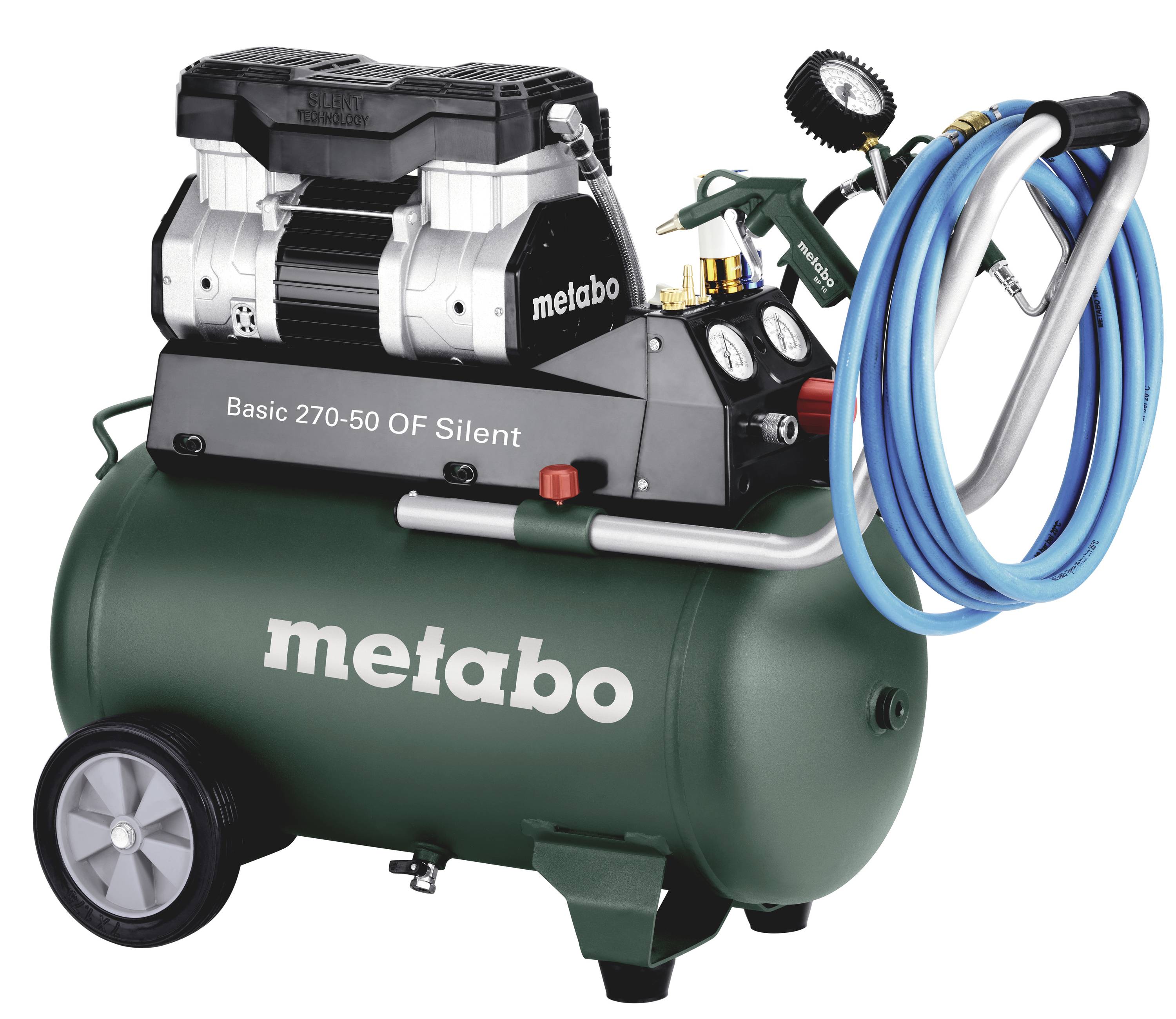 Metabo Druckluft-Kompressor Basic 270-50 OF Silent 50l