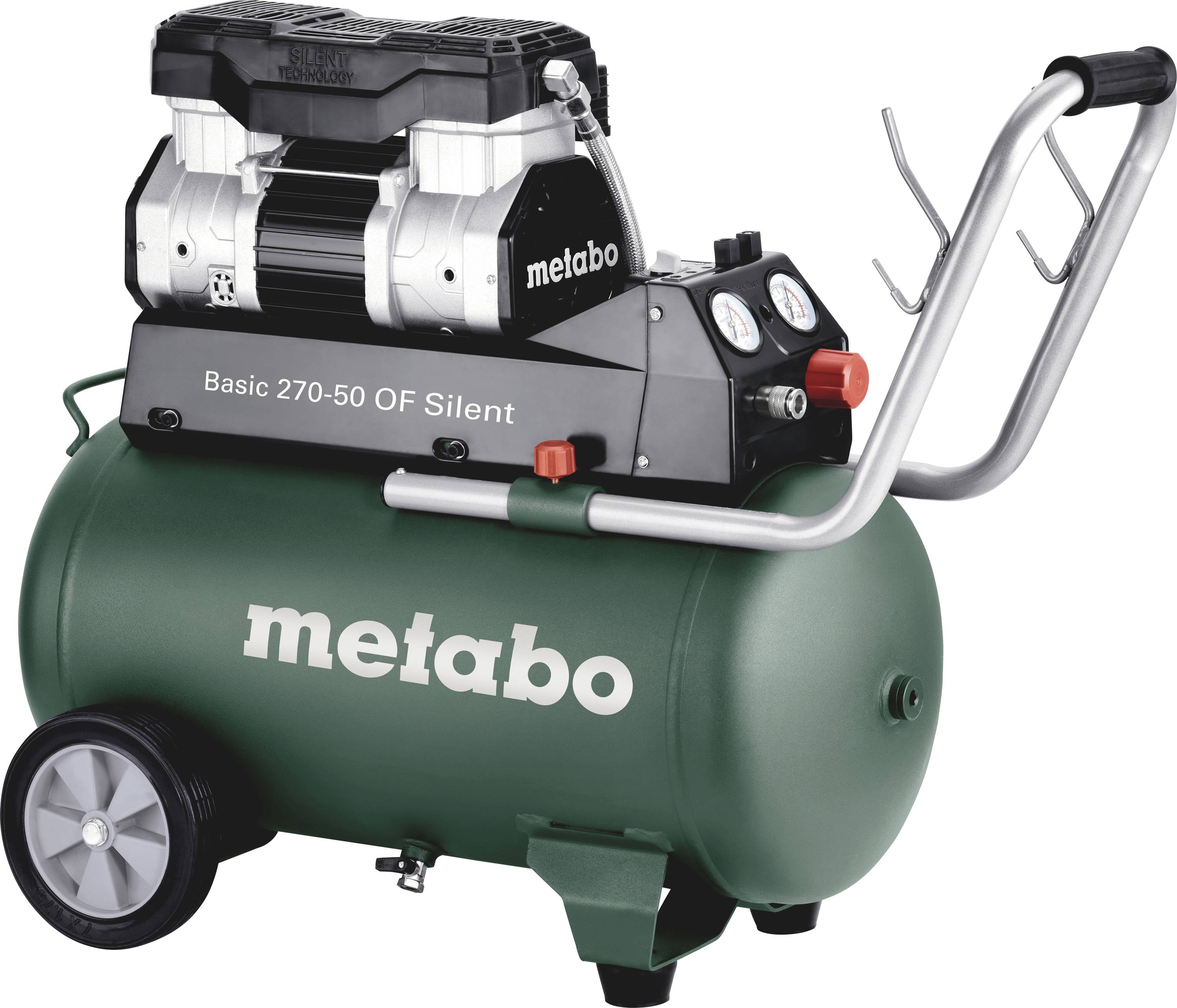 Metabo Druckluft-Kompressor Basic 270-50 OF Silent 50l