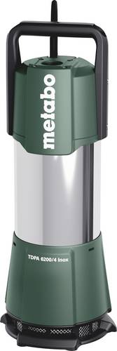 Metabo 601773000 TDPA 6200/4 Inox Tauchdruck-Pumpe 6200 l/h 47 m