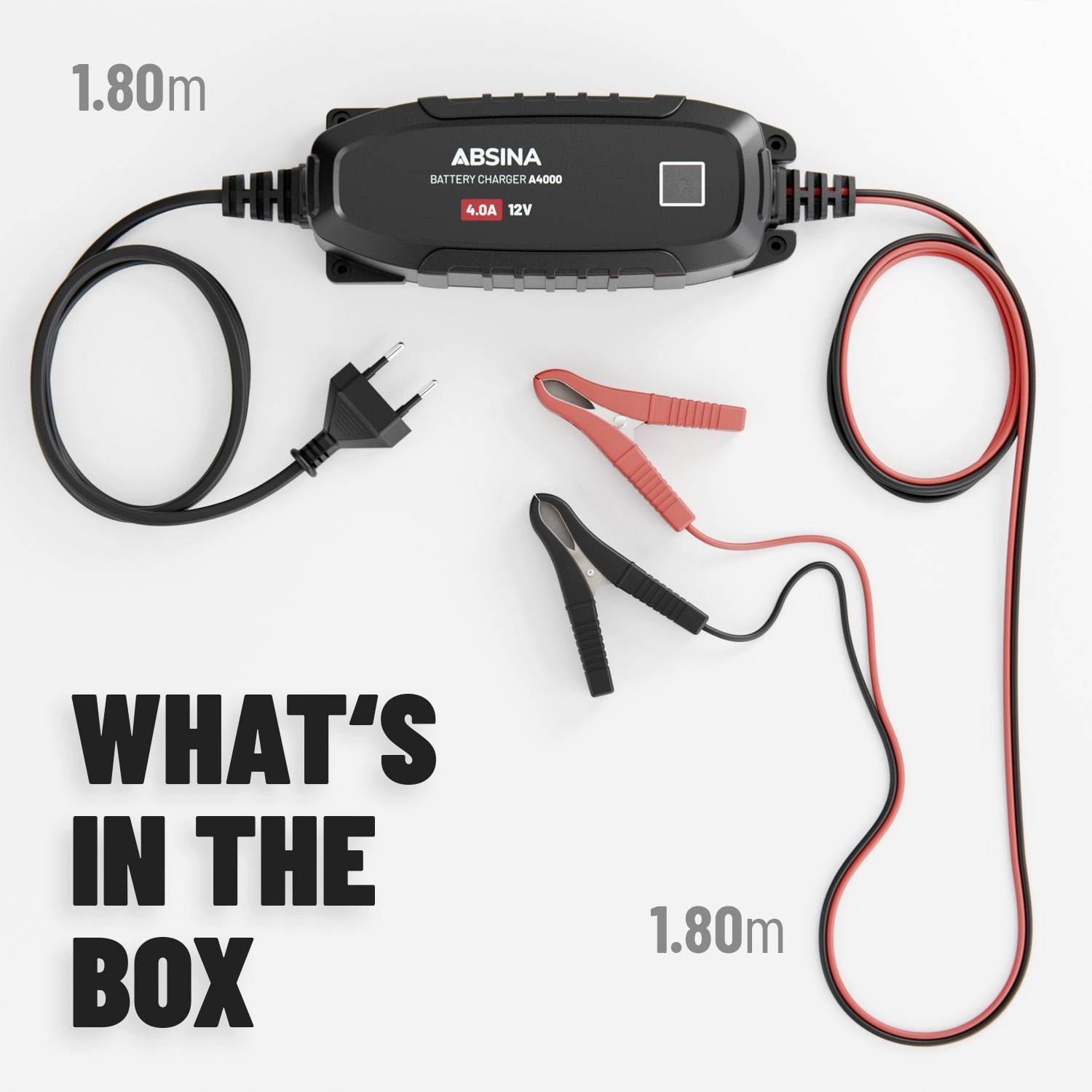 Absina Bleiakku-Ladegerät A4000 12V Ladestrom (max.) 4000mA