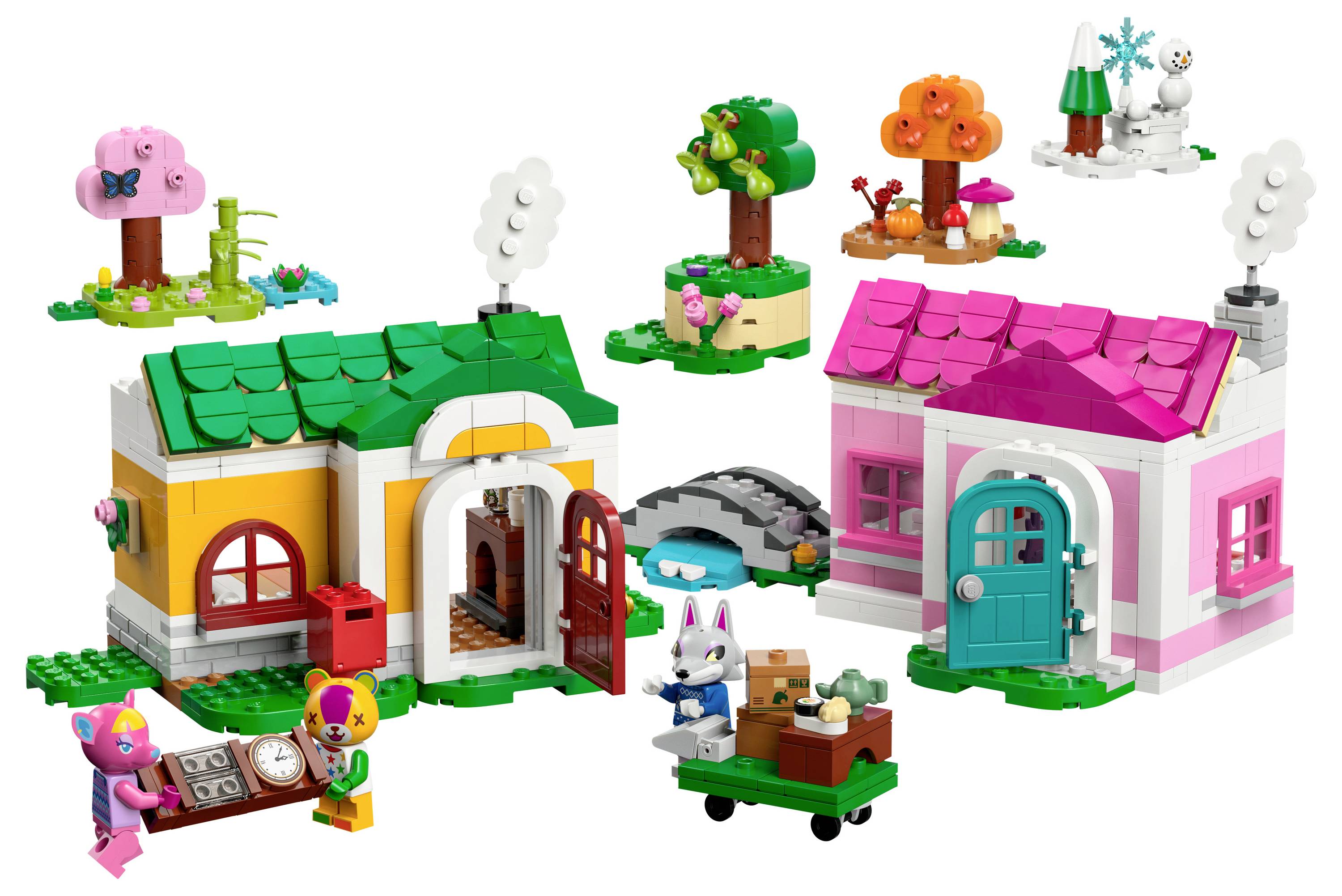 77057 LEGO® Animal Crossing Kreative Häuser: Jahreszeiten voller Spaß