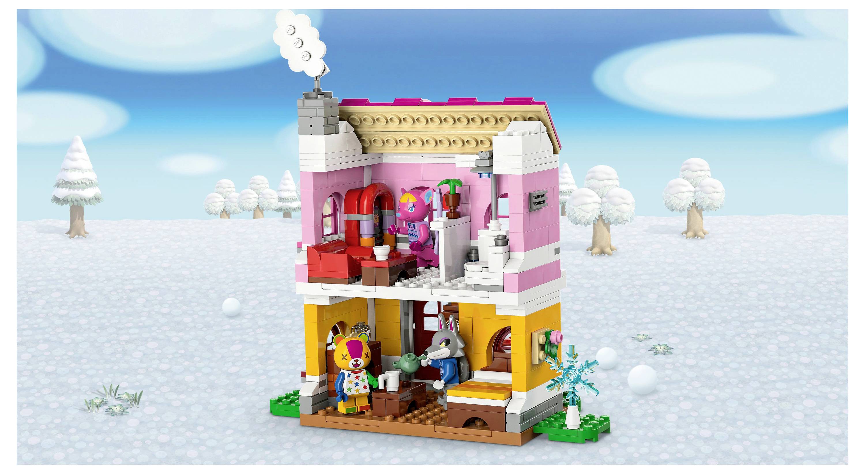 77057 LEGO® Animal Crossing Kreative Häuser: Jahreszeiten voller Spaß