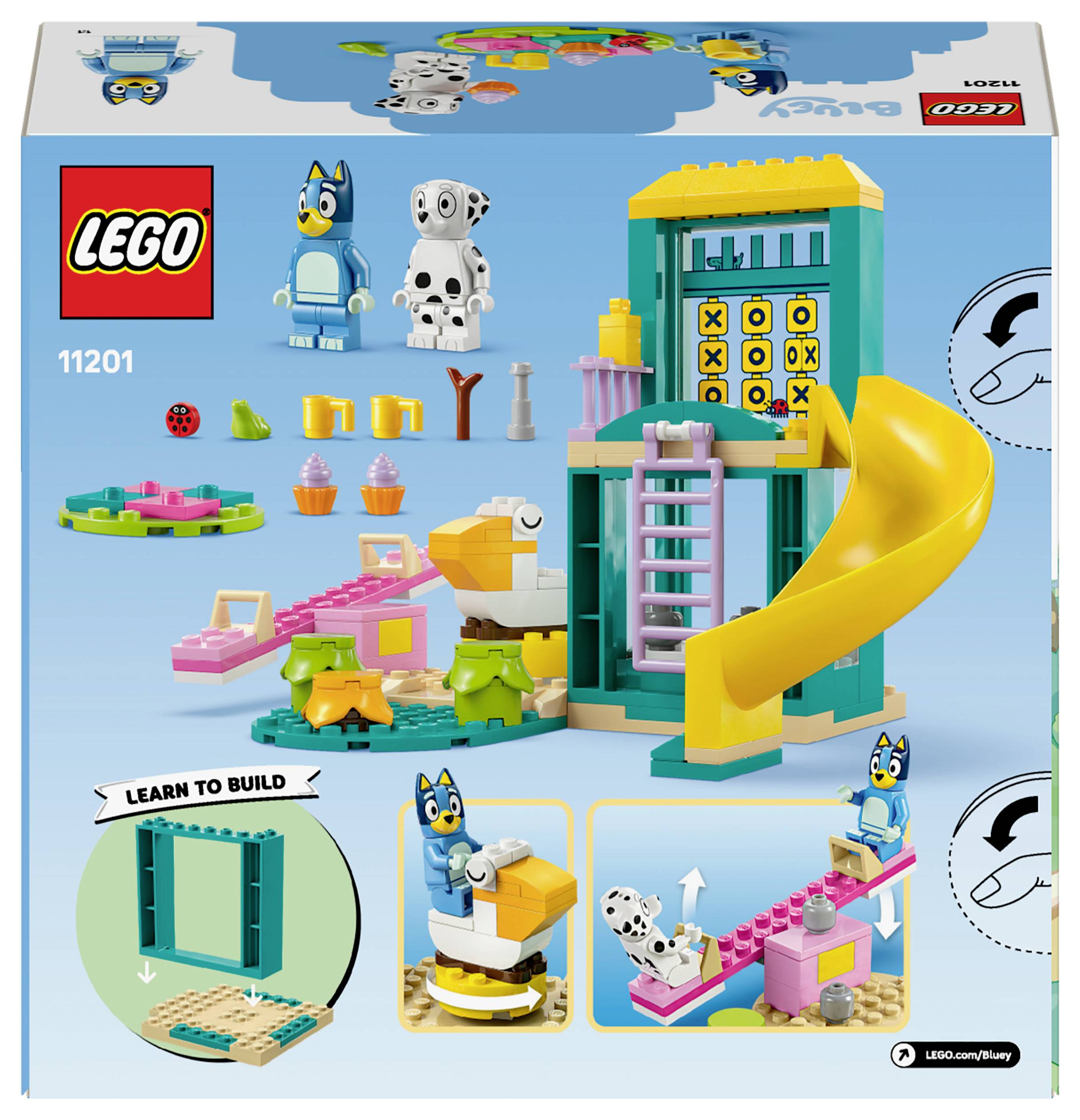 11201 LEGO® Bluey Bluey und Chloe auf dem Spielplatz