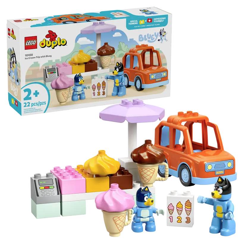 10458 LEGO® DUPLO Bluey Ausflug zur Eisdiele mit Bluey