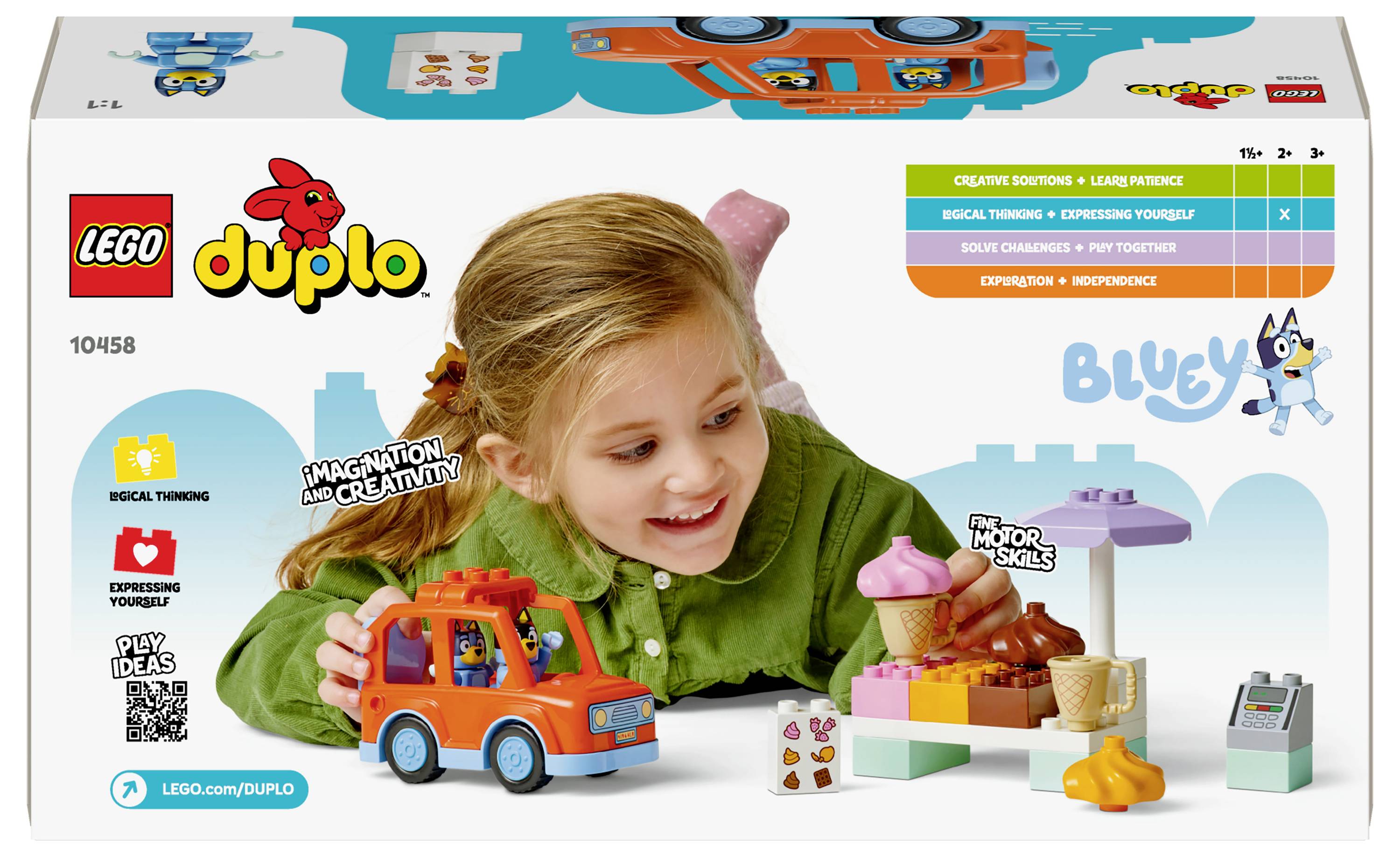 10458 LEGO® DUPLO Bluey Ausflug zur Eisdiele mit Bluey