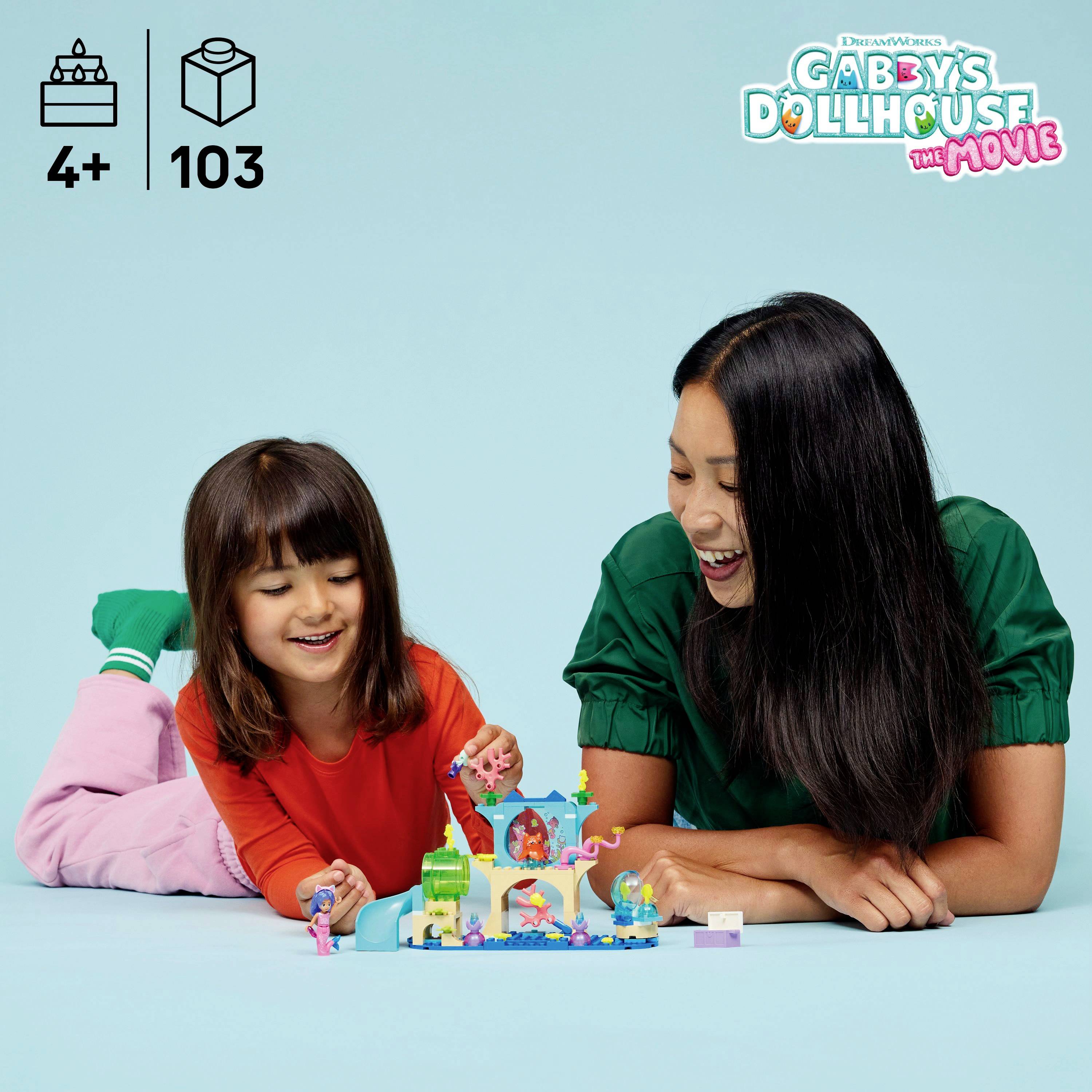 11204 LEGO® Gabby’s Dollhouse Meerjungfrau Gabbys Aquarium Abenteuer