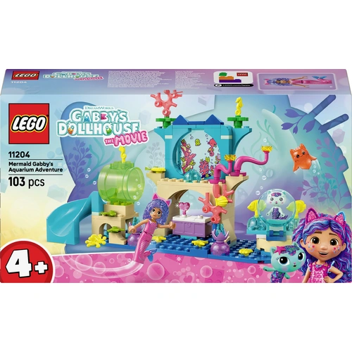 11204 LEGO® Gabby’s Dollhouse Meerjungfrau Gabbys Aquarium Abenteuer 11204 LEGO® Gabby’s Dollhouse Meerjungfrau Gabbys Aquarium Abenteuer