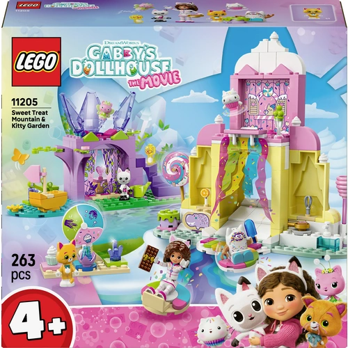 11205 LEGO® Gabby’s Dollhouse Zuckerguss-Gebirge und Kätzchen-Garten 11205 LEGO® Gabby’s Dollhouse Zuckerguss-Gebirge und Kätzchen-Garten