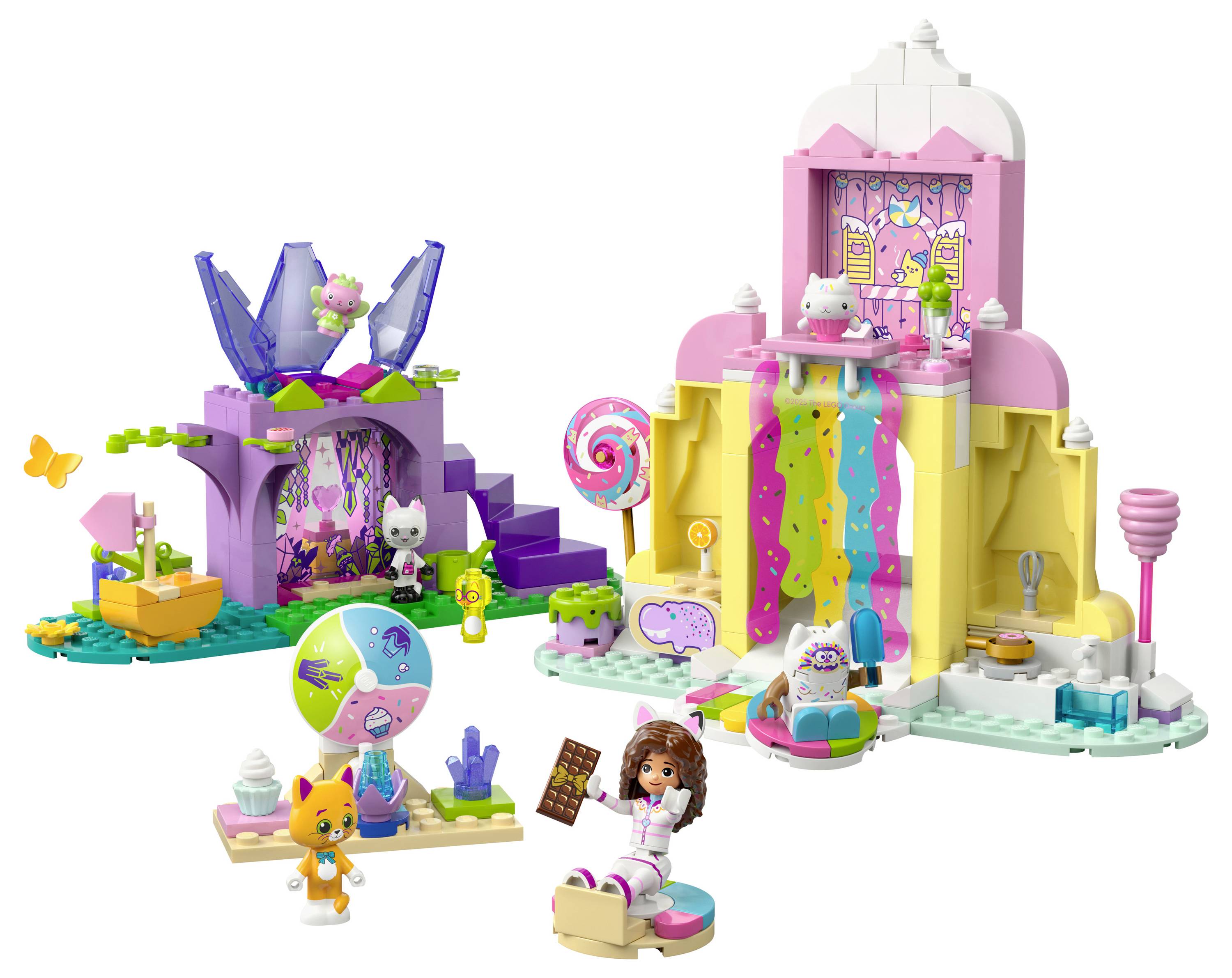11205 LEGO® Gabby’s Dollhouse Zuckerguss-Gebirge und Kätzchen-Garten