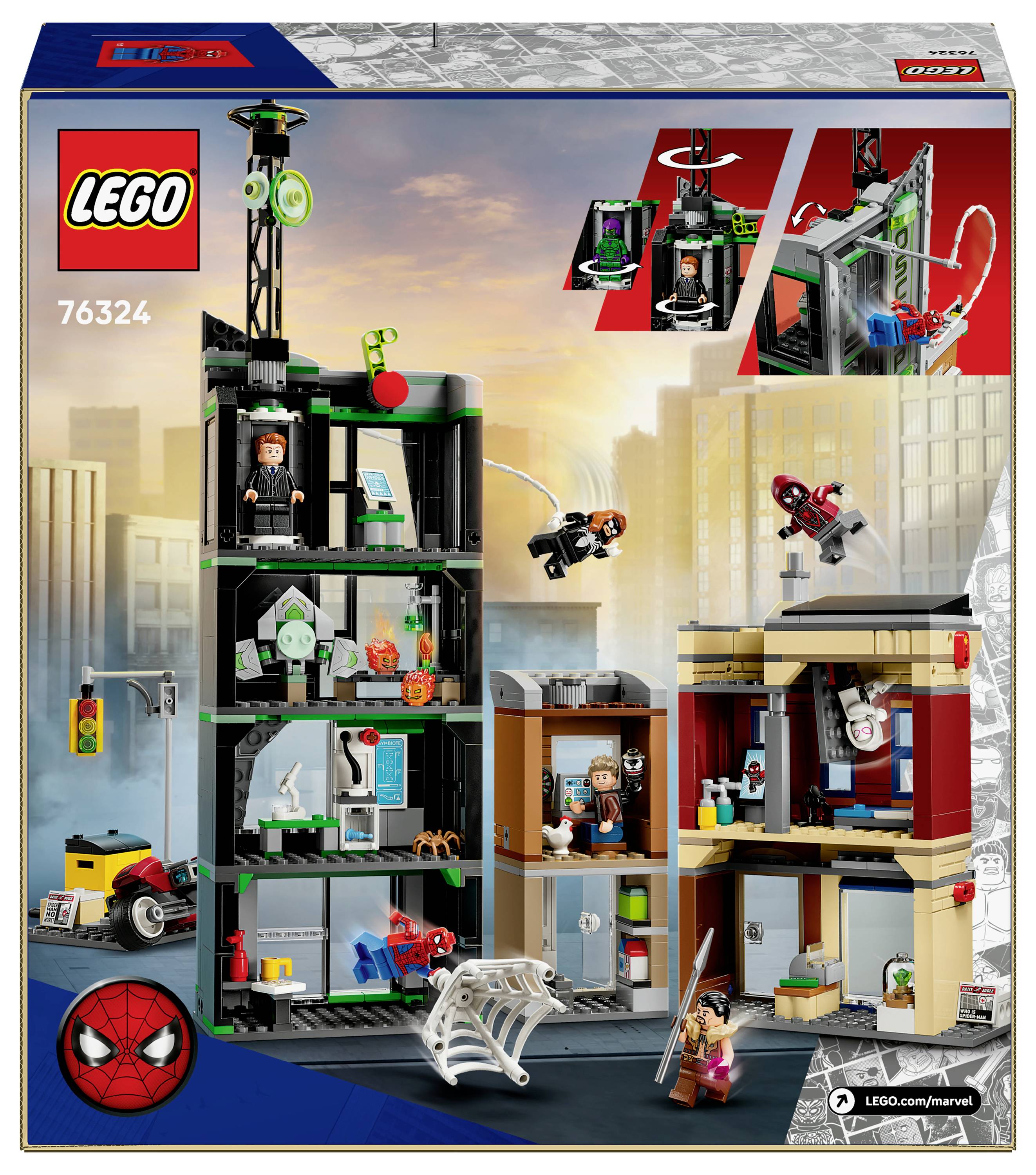 76324 LEGO® MARVEL SUPER HEROES Spider-Man vs. Oscorp