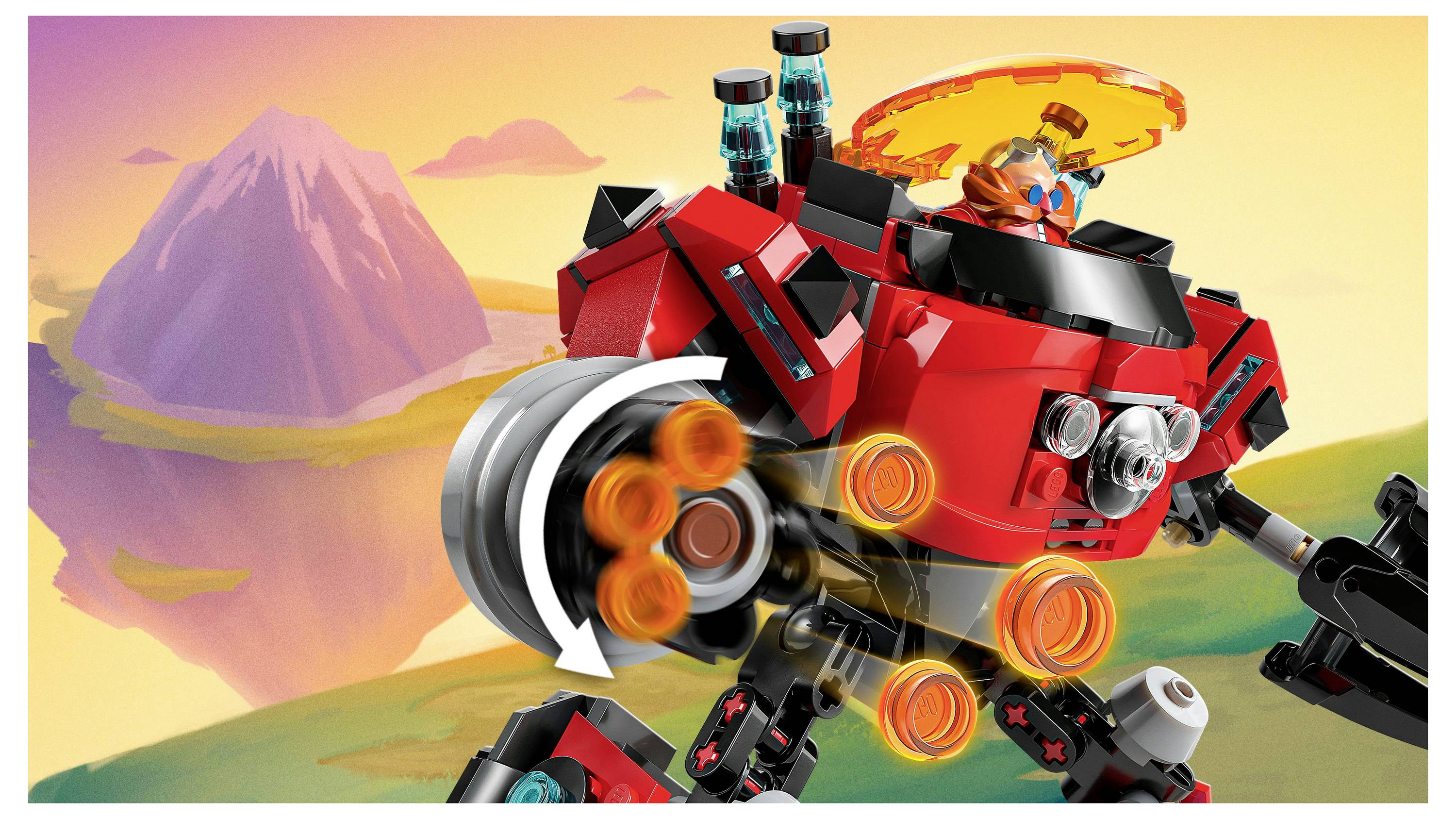 77005 LEGO® Sonic the Hedgehog Knuckles vs. Dr. Eggmans Egg Crusher Mech