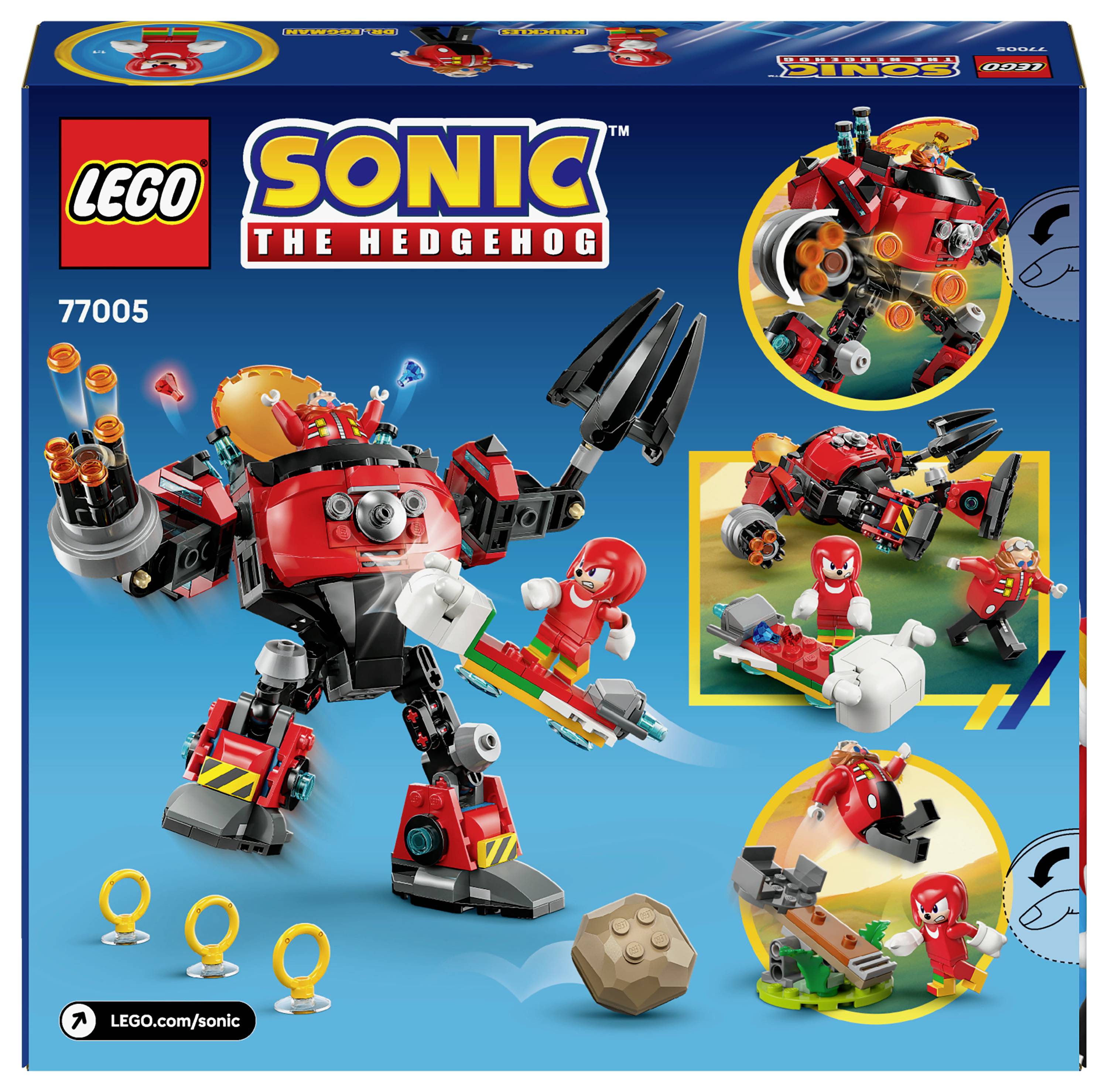 77005 LEGO® Sonic the Hedgehog Knuckles vs. Dr. Eggmans Egg Crusher Mech