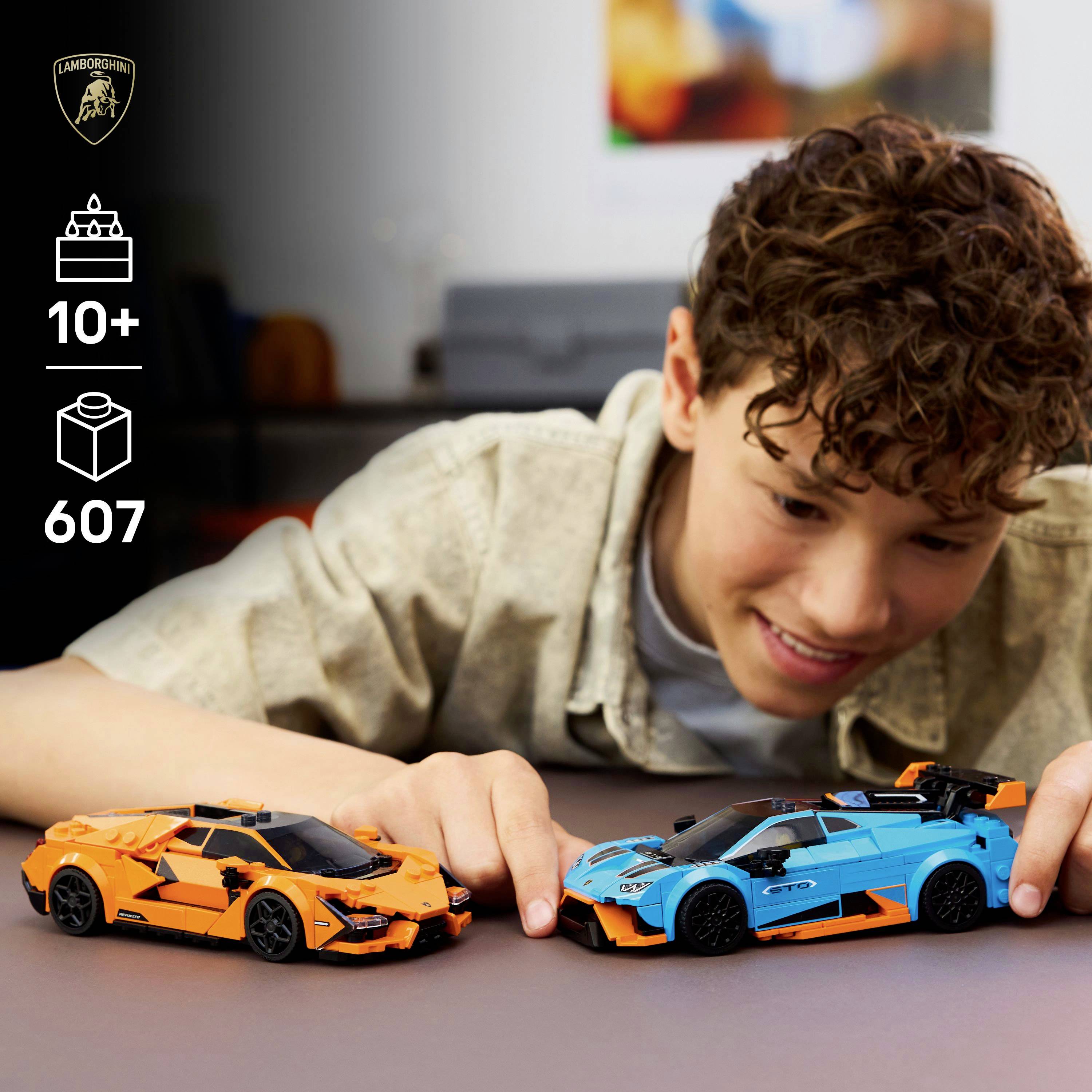 77238 LEGO® SPEED CHAMPIONS Lamborghini Revuelto und Huracán STO