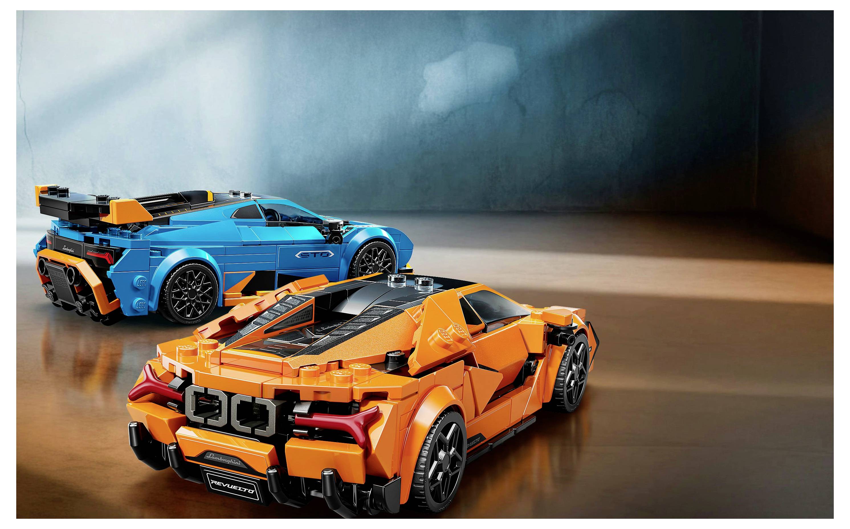 77238 LEGO® SPEED CHAMPIONS Lamborghini Revuelto und Huracán STO