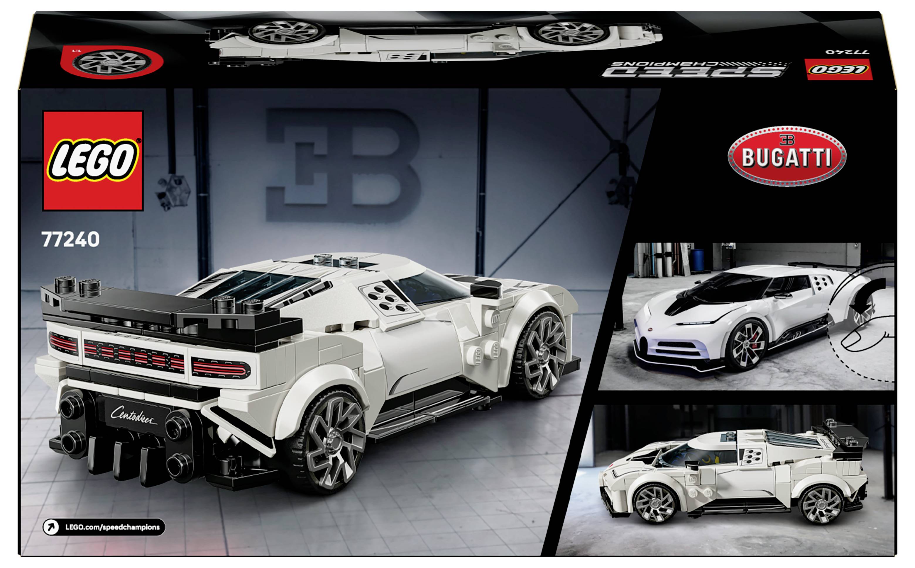 77240 LEGO® SPEED CHAMPIONS Bugatti Centodieci Hypersportwagen