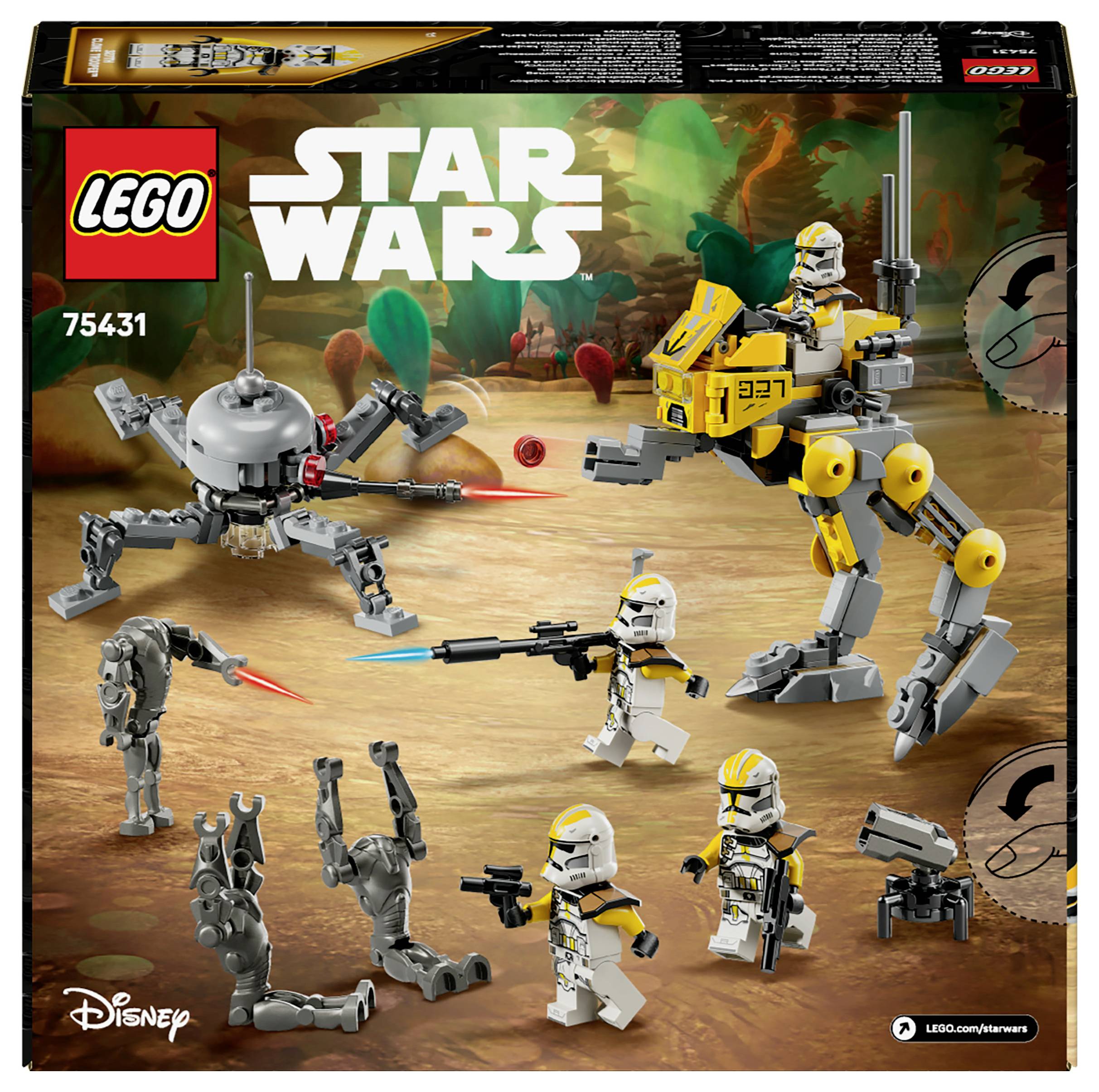 75431 LEGO® STAR WARS™ Klonsoldaten des 327. Sternenkorps Battle Pack