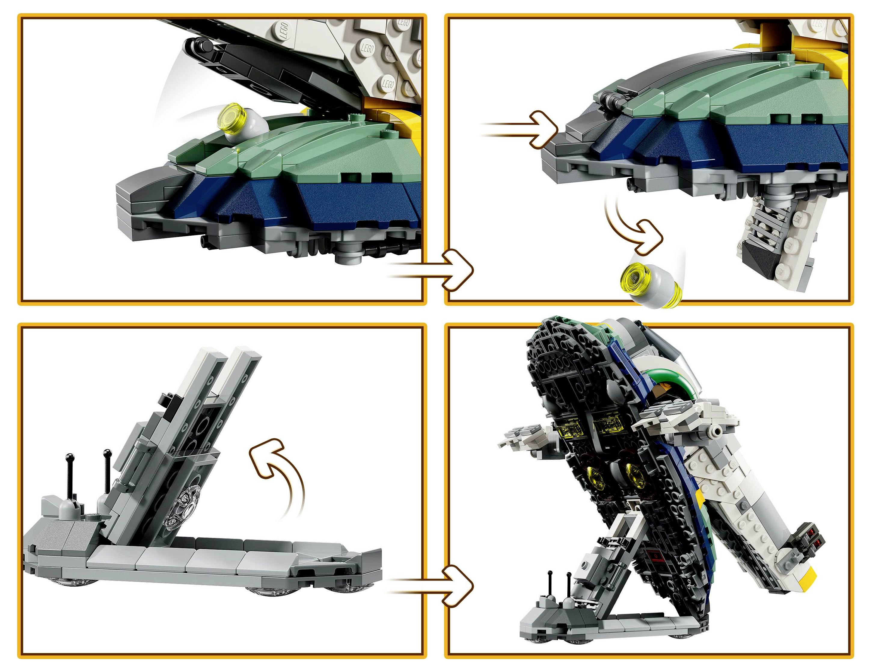 75433 LEGO® STAR WARS™ Jango Fetts Sternenschiff