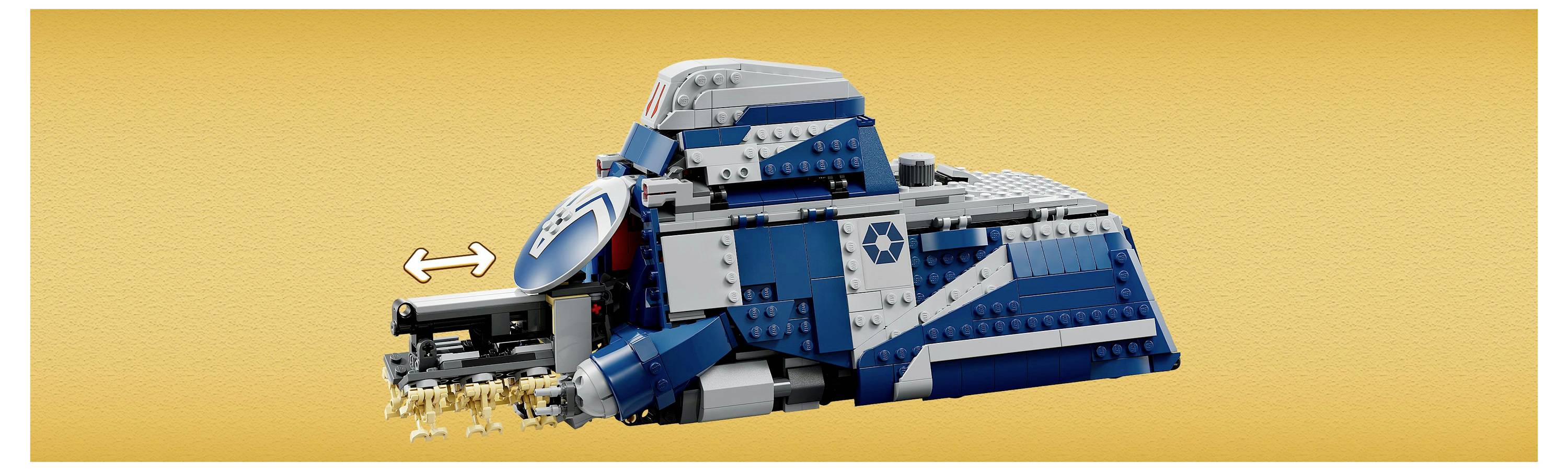 75435 LEGO® STAR WARS™ MTT™ der Separatisten in der Schlacht von Felucia