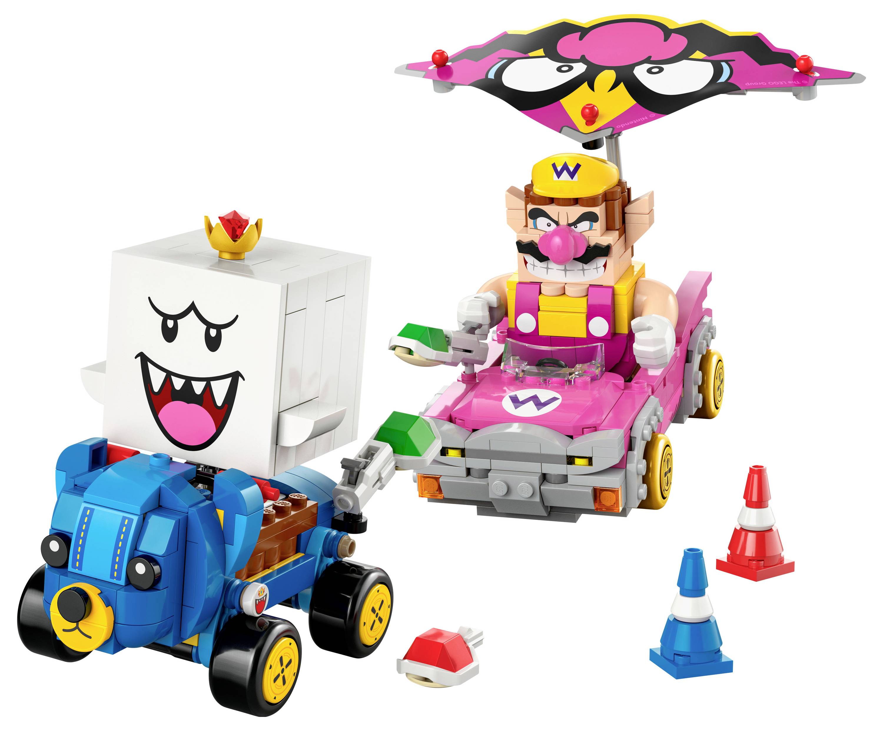 72038 LEGO® Super Mario™ Mario Kart™ – Wario & König Buu Huu