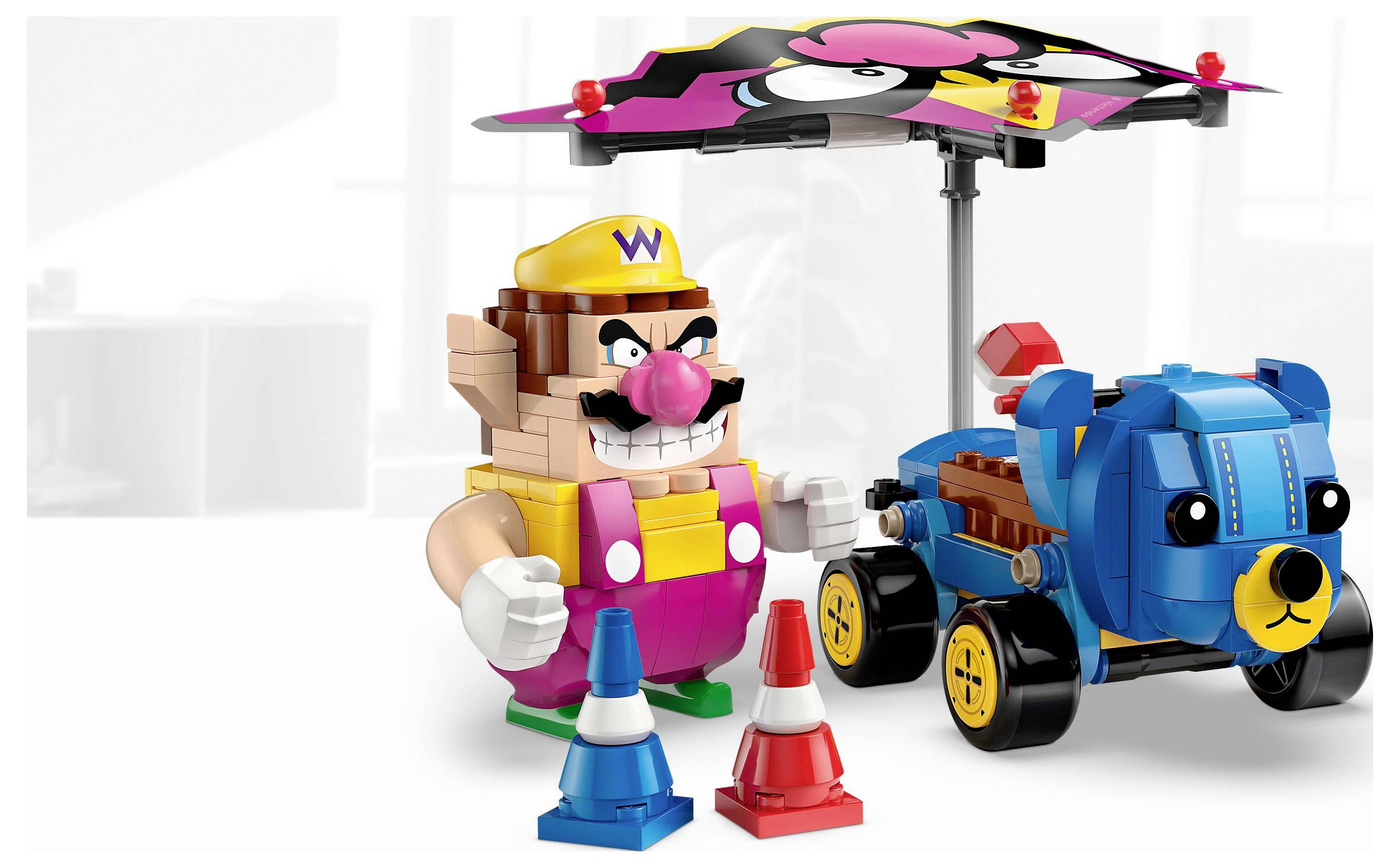 72038 LEGO® Super Mario™ Mario Kart™ – Wario & König Buu Huu
