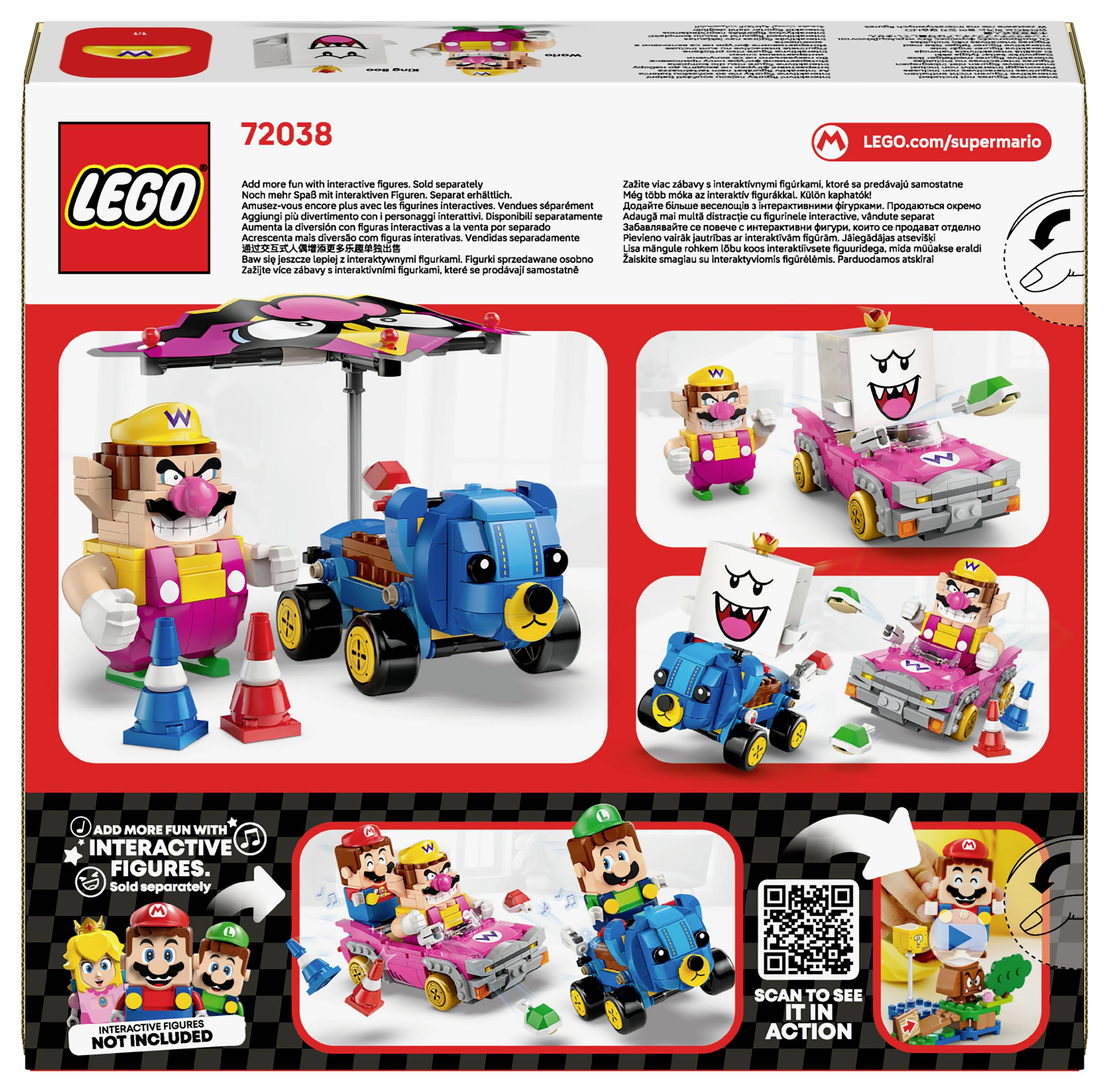 72038 LEGO® Super Mario™ Mario Kart™ – Wario & König Buu Huu