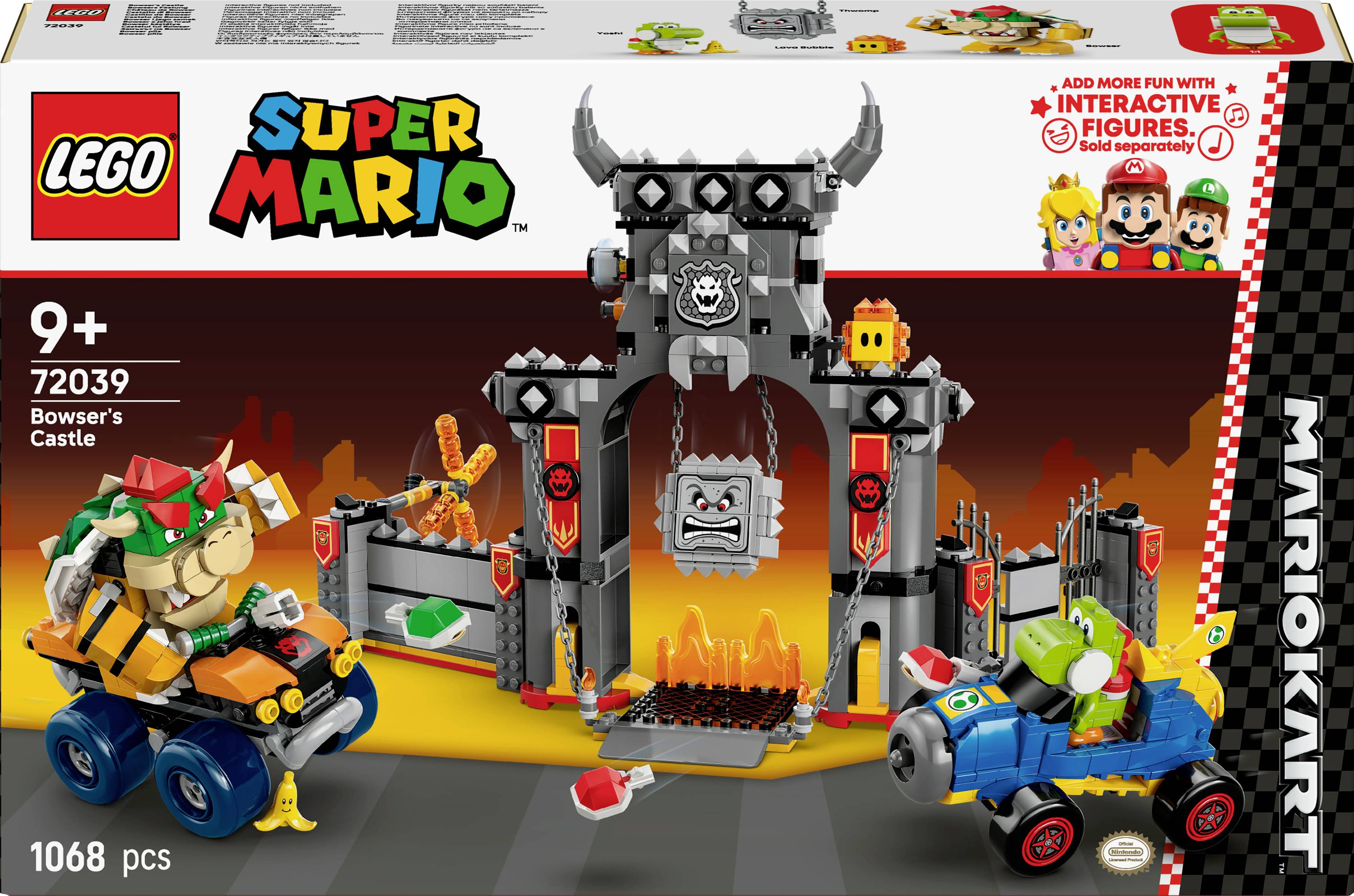 72039 LEGO® Super Mario™ Mario Kart™ – Bowsers Festung