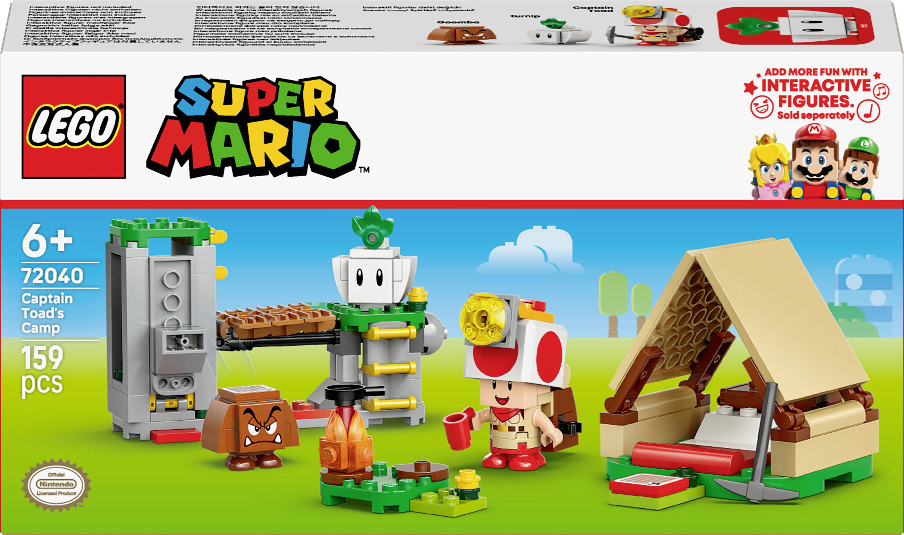 72040 LEGO® Super Mario™ Kapitän Toad-Camp