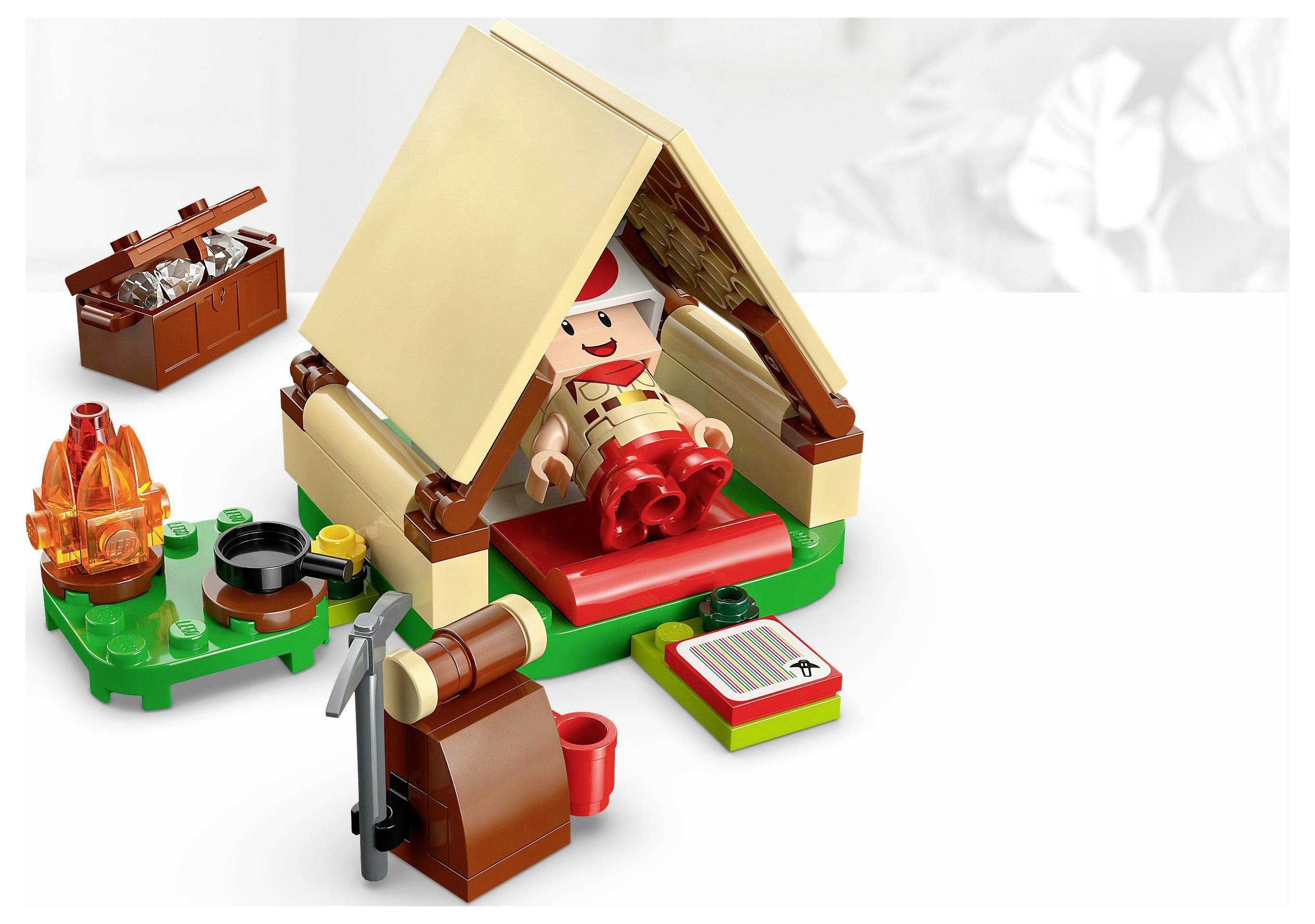 72040 LEGO® Super Mario™ Kapitän Toad-Camp